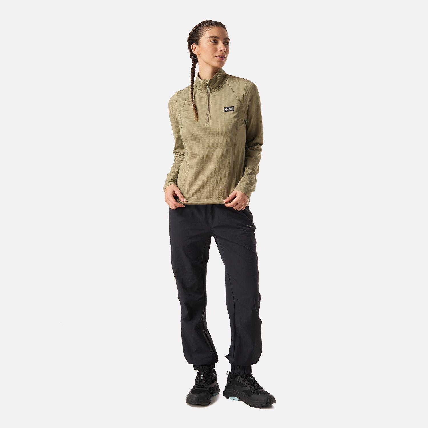 Polerón Mujer Taina Verde Oliva Haka Honu V26-4