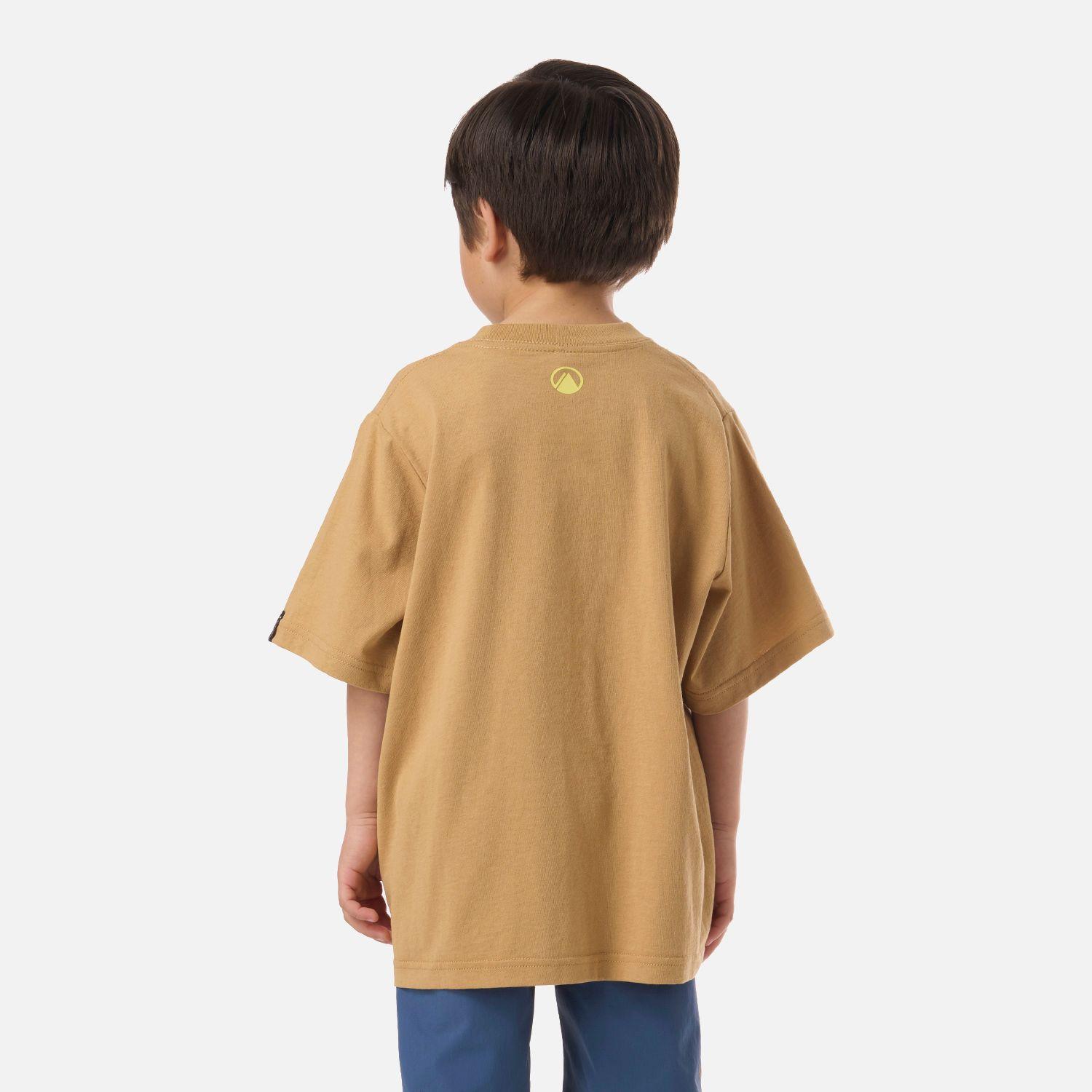 Polera Niño Desert Oversize T-Shirt Camel Lippi V26-2