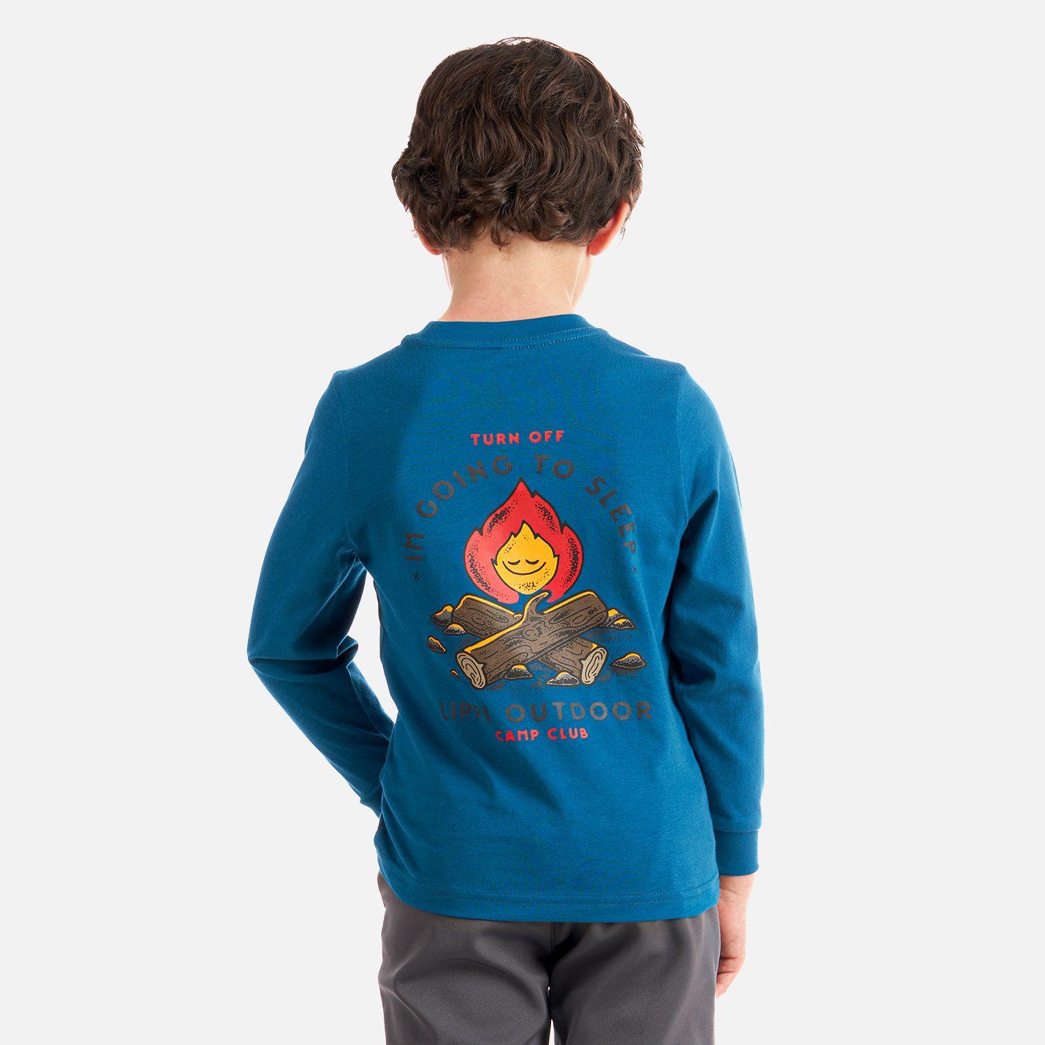 Polera Niño Country Long Sleeve T-Shirt Turquesa Oscuro Lippi-2