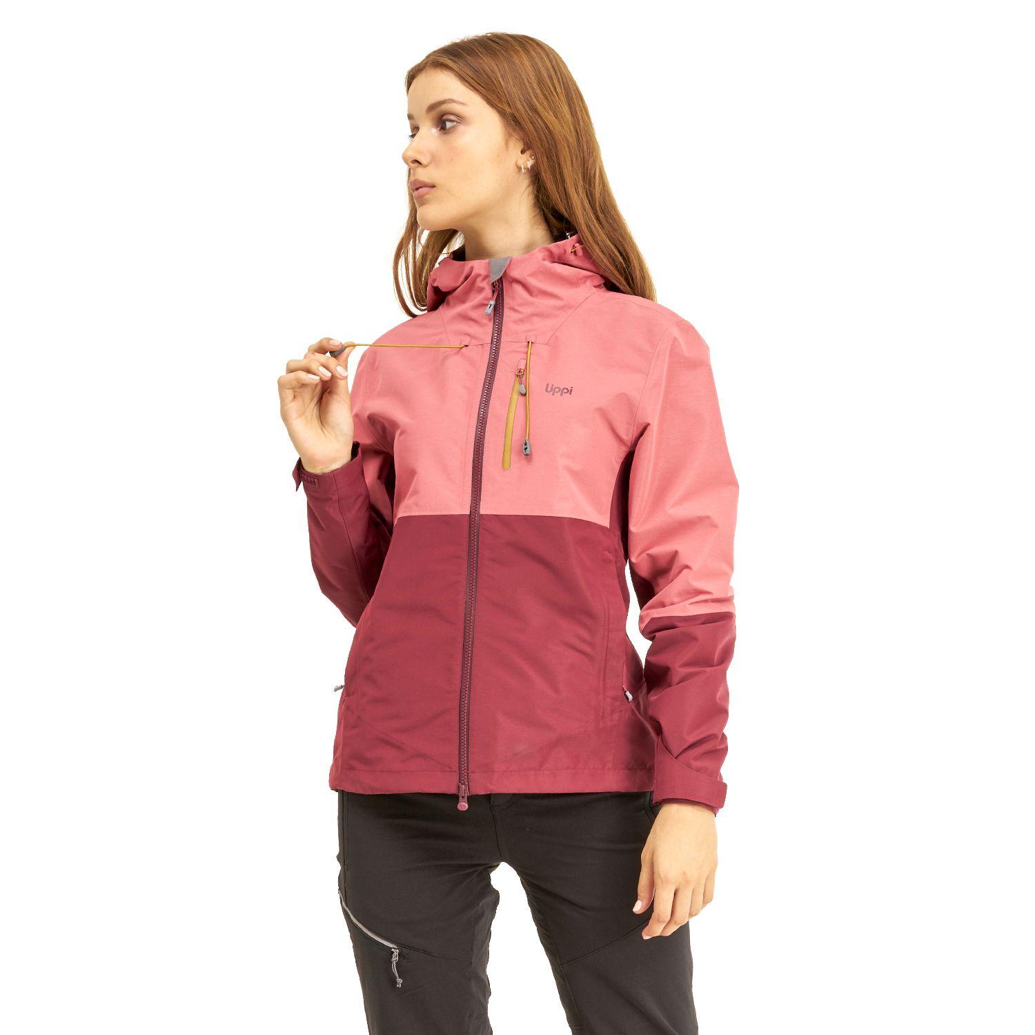 Chaqueta Mujer Summit B-Dry Hoody Jacket Rosa / Vino Lippi-1