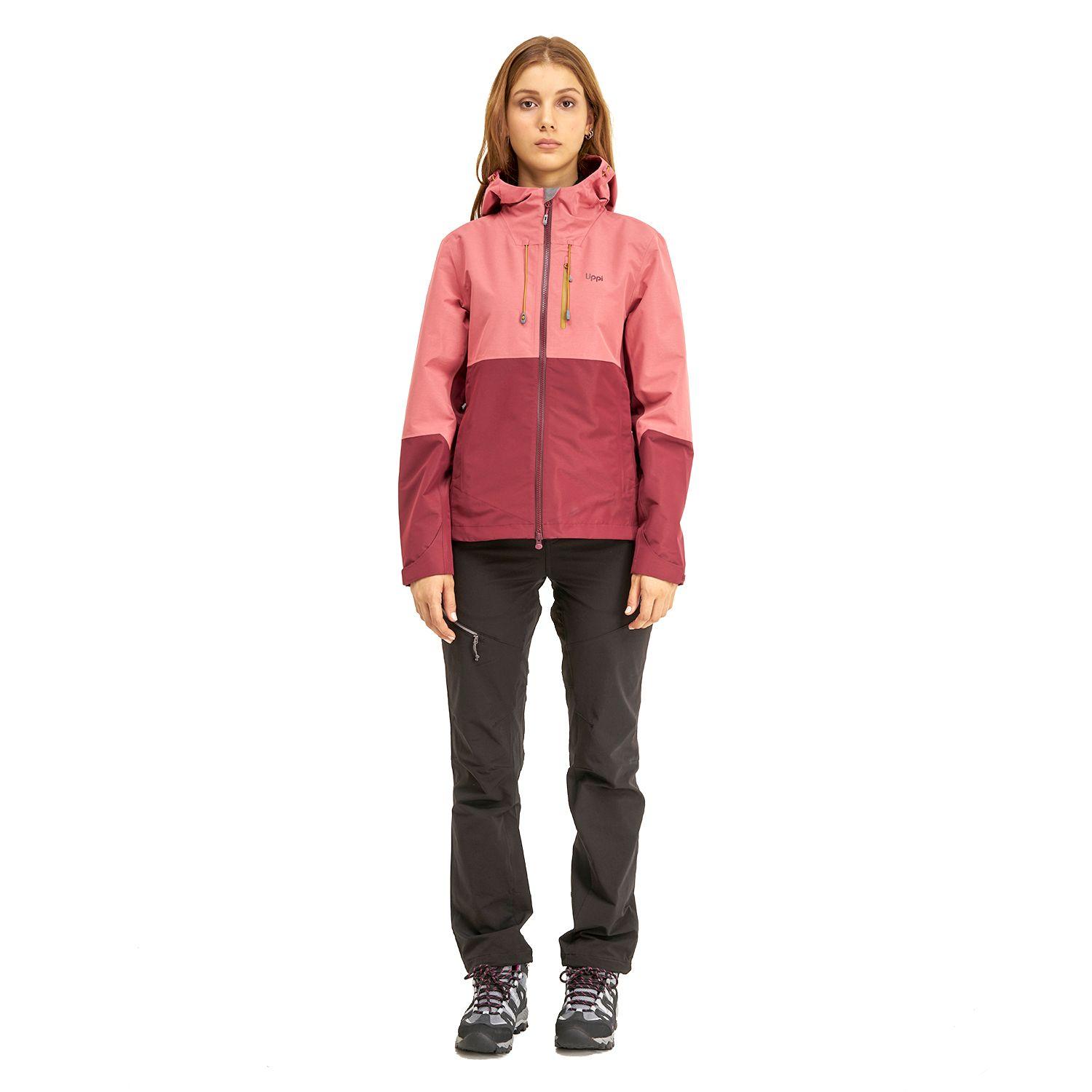 Chaqueta Mujer Summit B-Dry Hoody Jacket Rosa / Vino Lippi-7