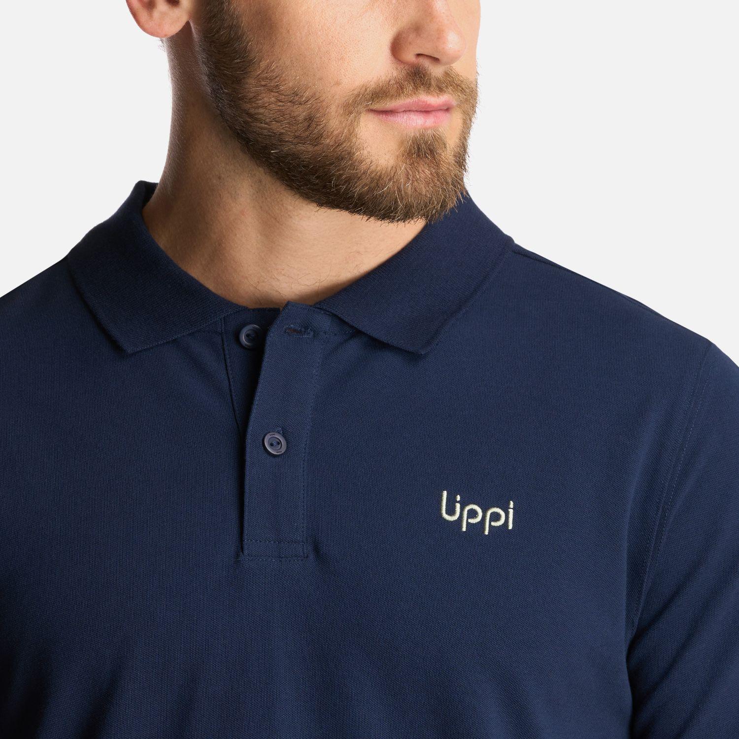 Polera Hombre First Class Elastic Polo Azul Marino Lippi I24-4