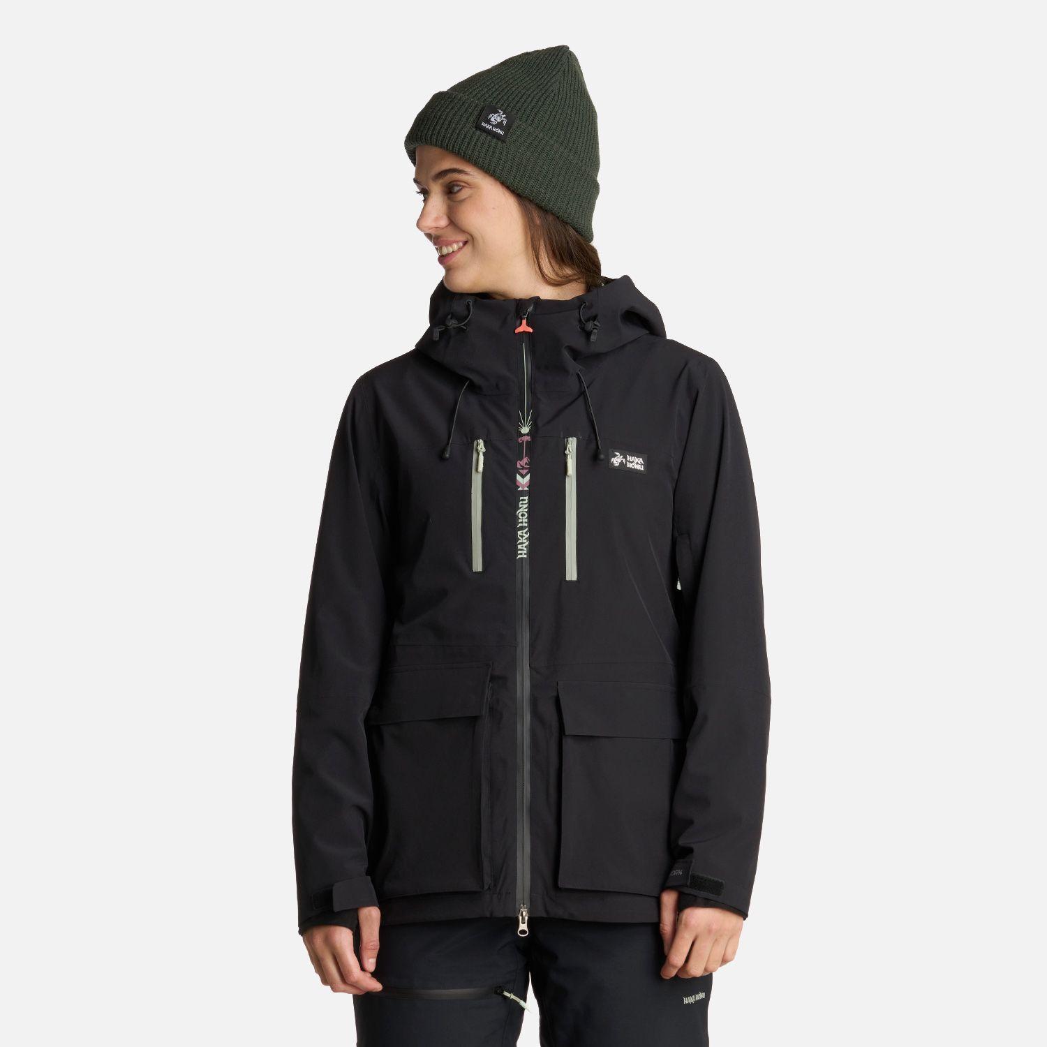 Chaqueta Mujer Viento Blanco Negro Haka Honu I25-0