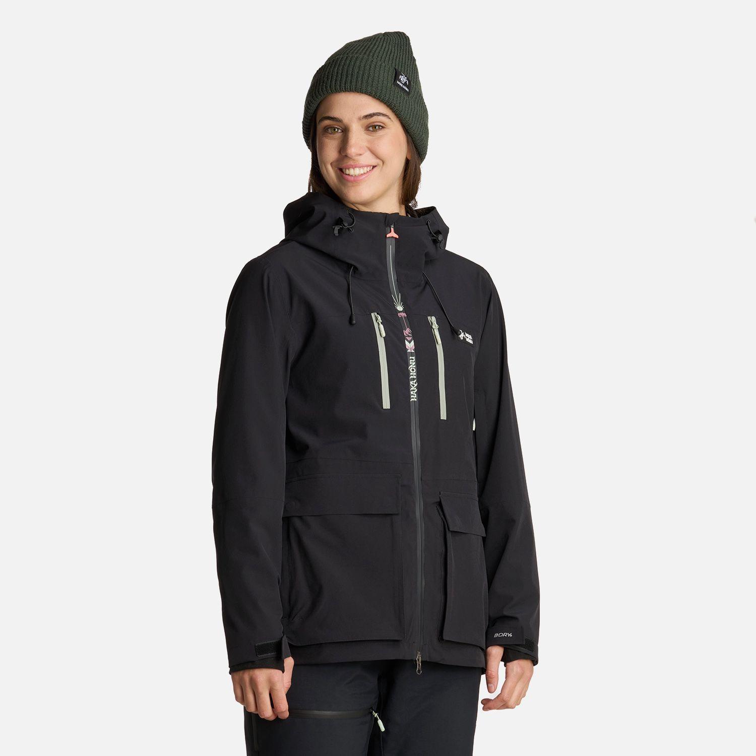 Chaqueta Mujer Viento Blanco Negro Haka Honu I25-1
