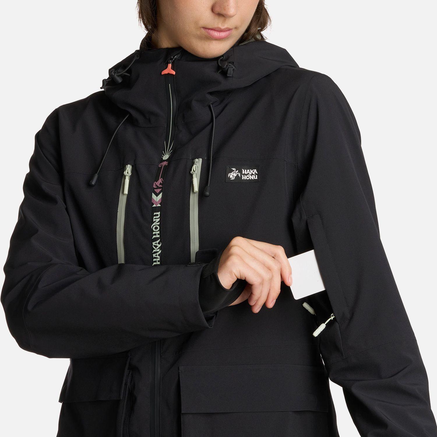 Chaqueta Mujer Viento Blanco Negro Haka Honu I25-5