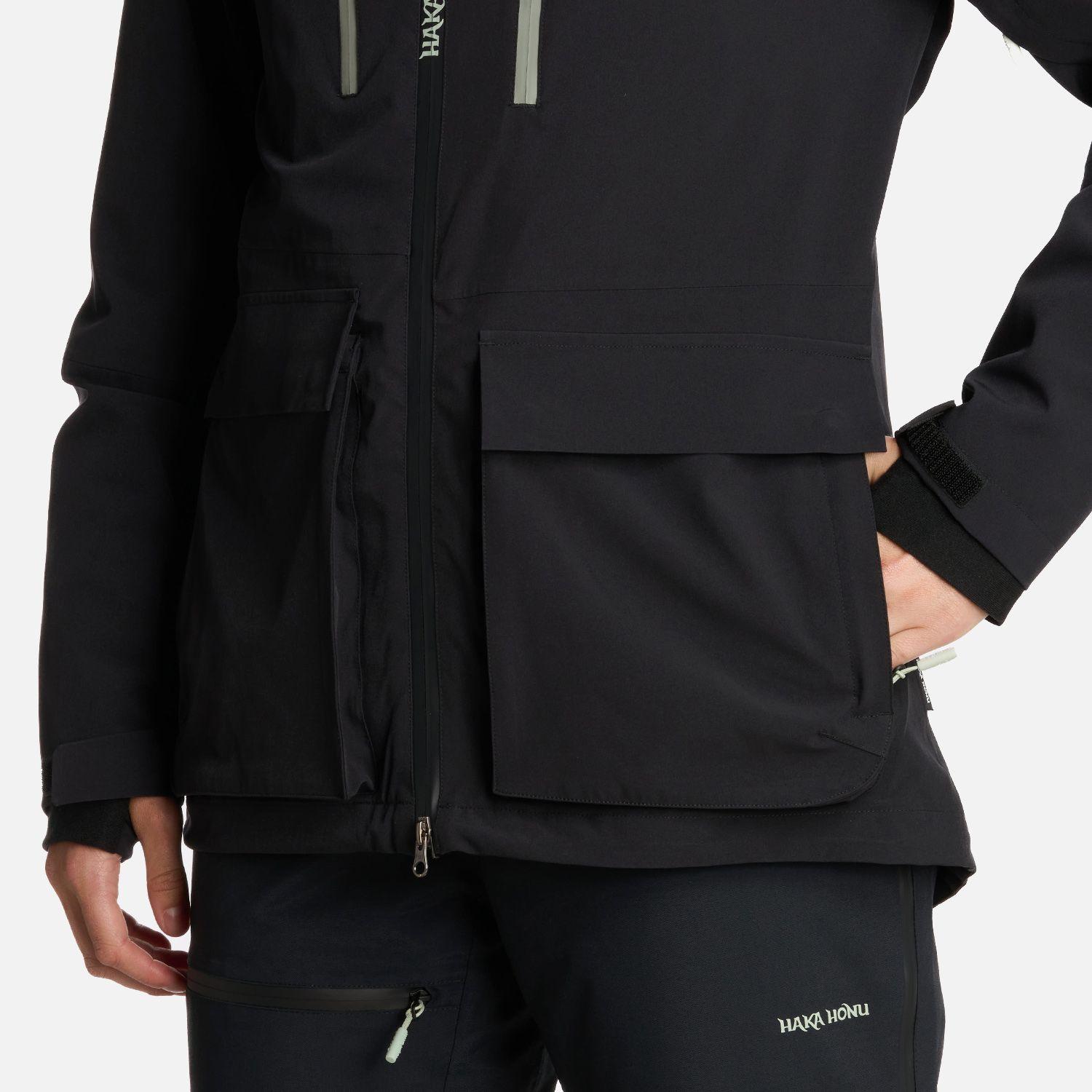 Chaqueta Mujer Viento Blanco Negro Haka Honu I25-7