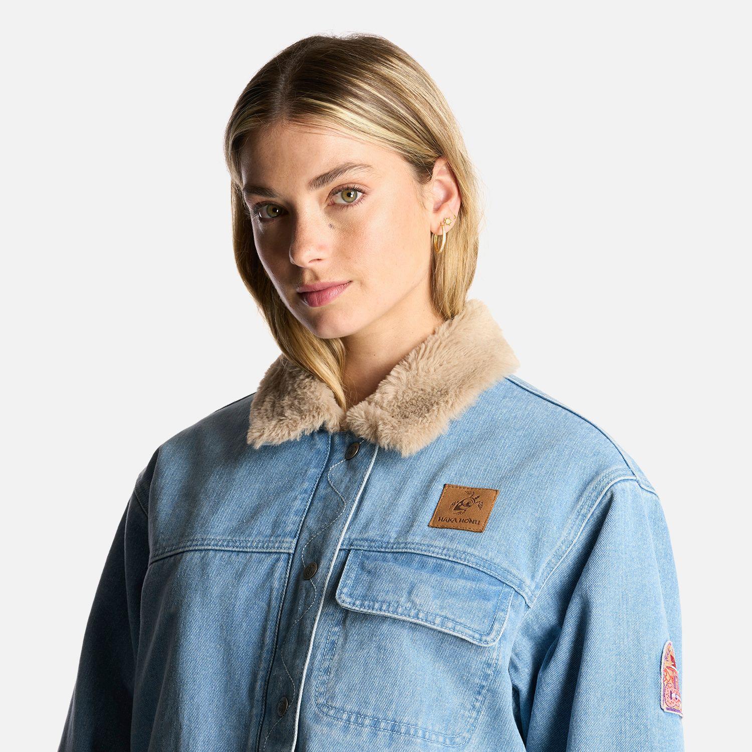 Chaqueta Mujer Joplin Celeste Haka Honu I24-5