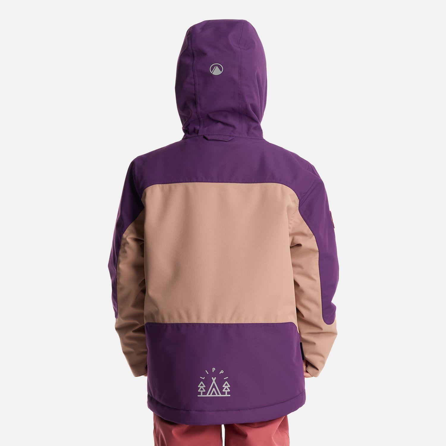 Chaqueta Niña Andes Snow B-Dry Hoody Jacket Canela Lippi-3