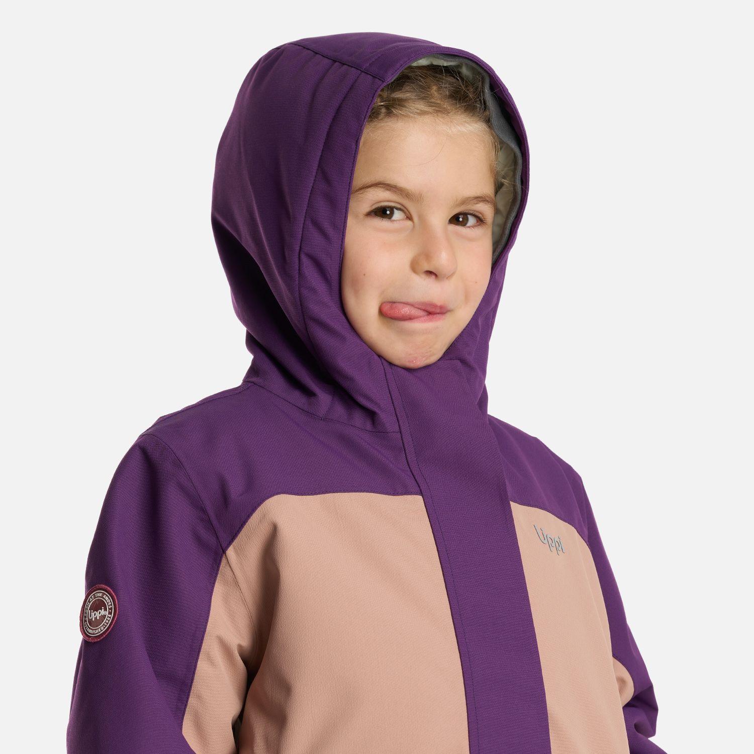 Chaqueta Niña Andes Snow B-Dry Hoody Jacket Canela Lippi-4