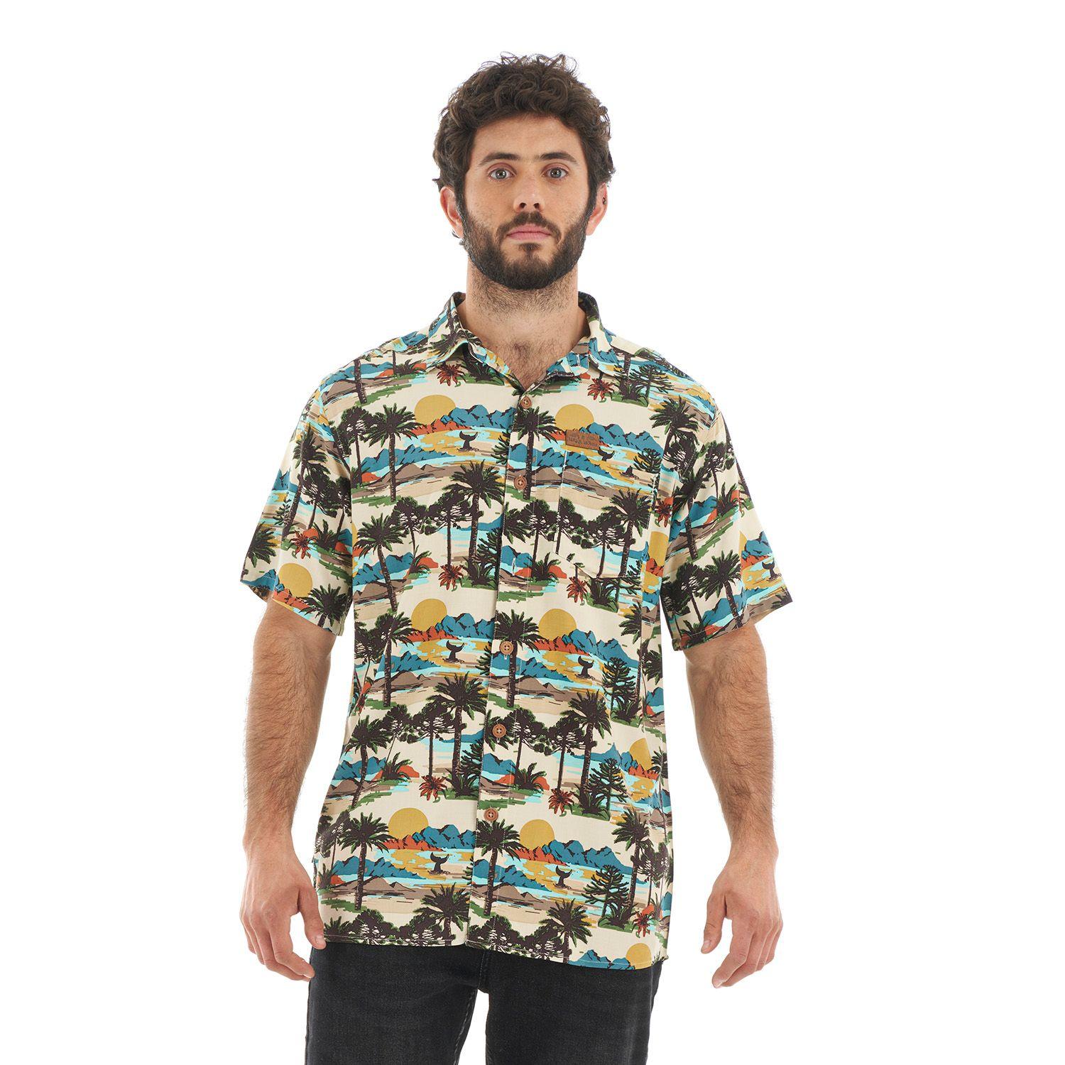 Camisa Hombre Aflora Crudo Haka Honu-1