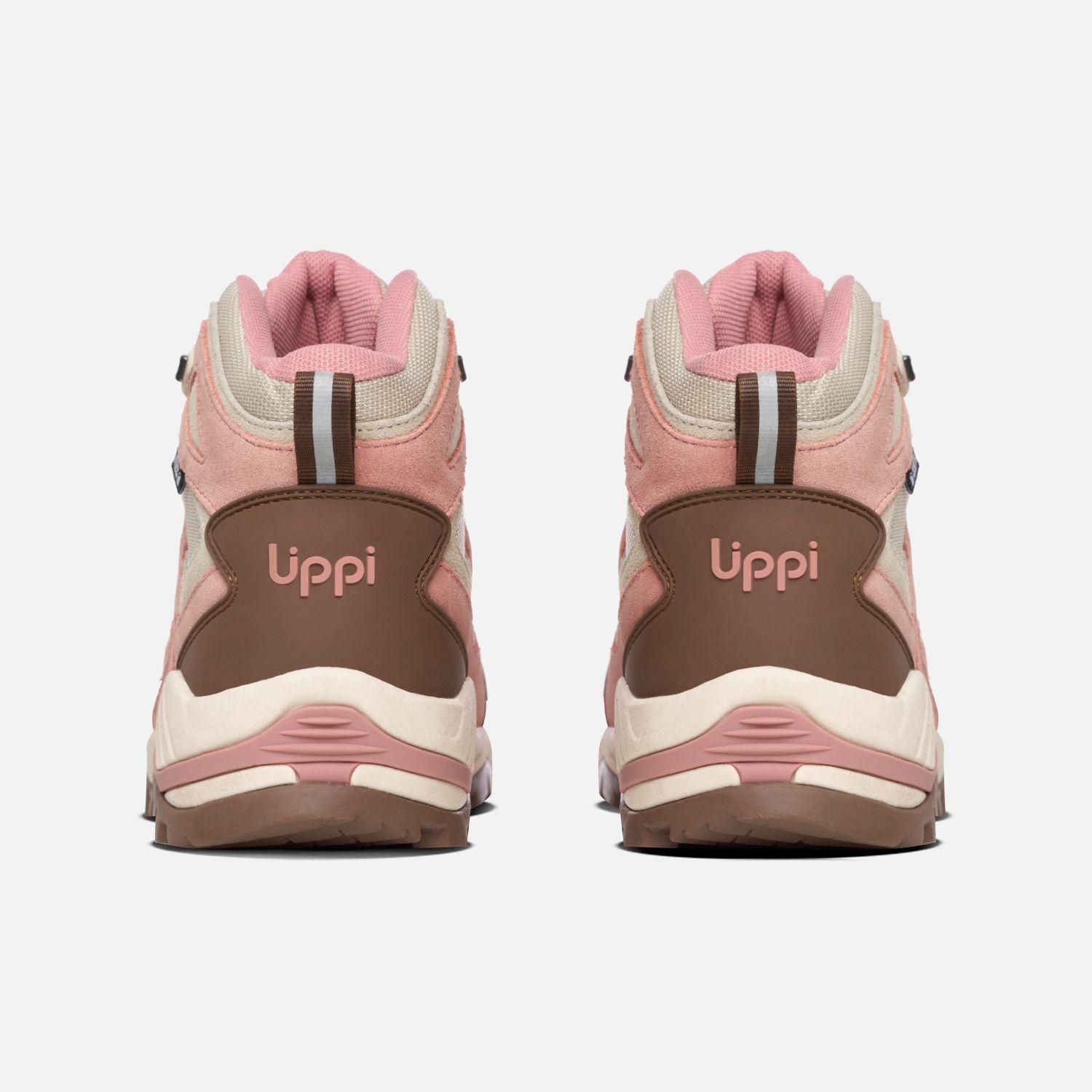 Botín Mujer Puelo CS Hi Palo Rosa Lippi I26-4