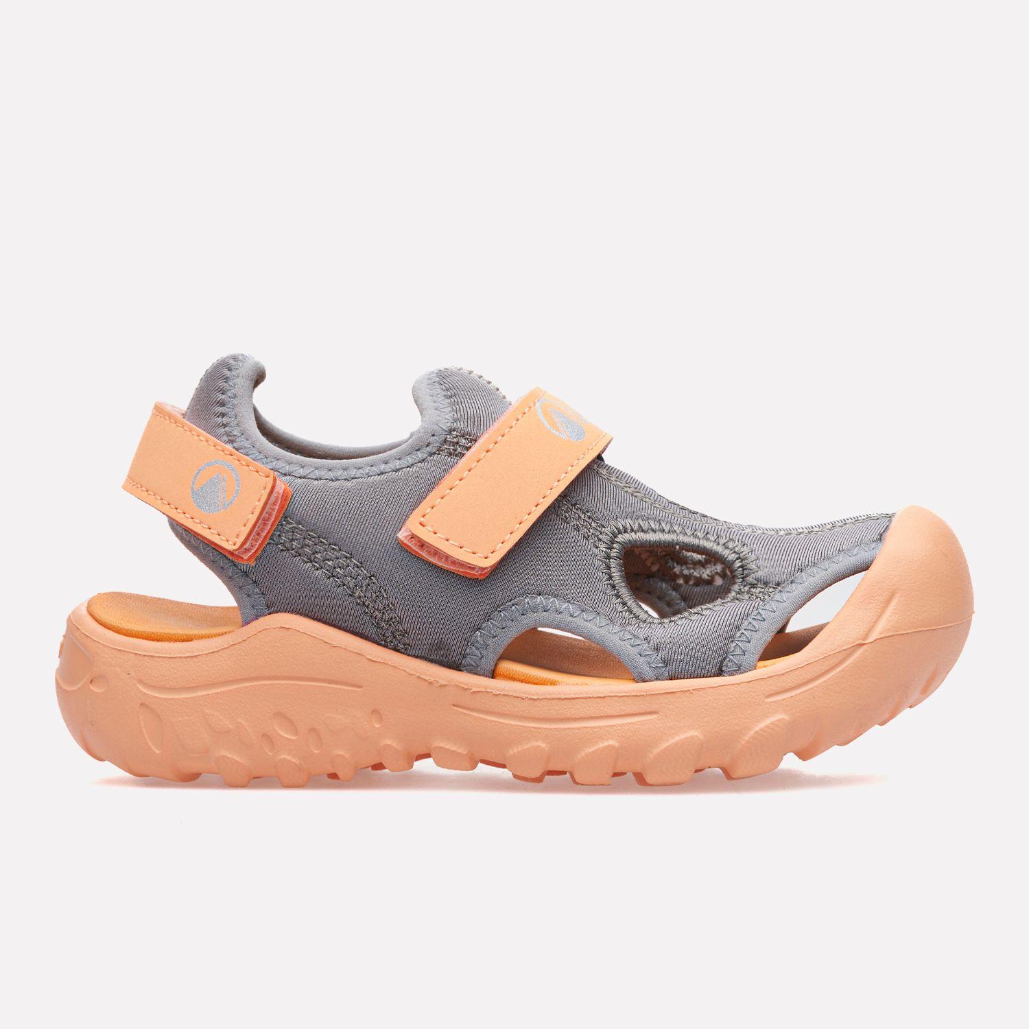 Sandalia Niña Go Out Again Kids Gris / Coral Lippi V26-0