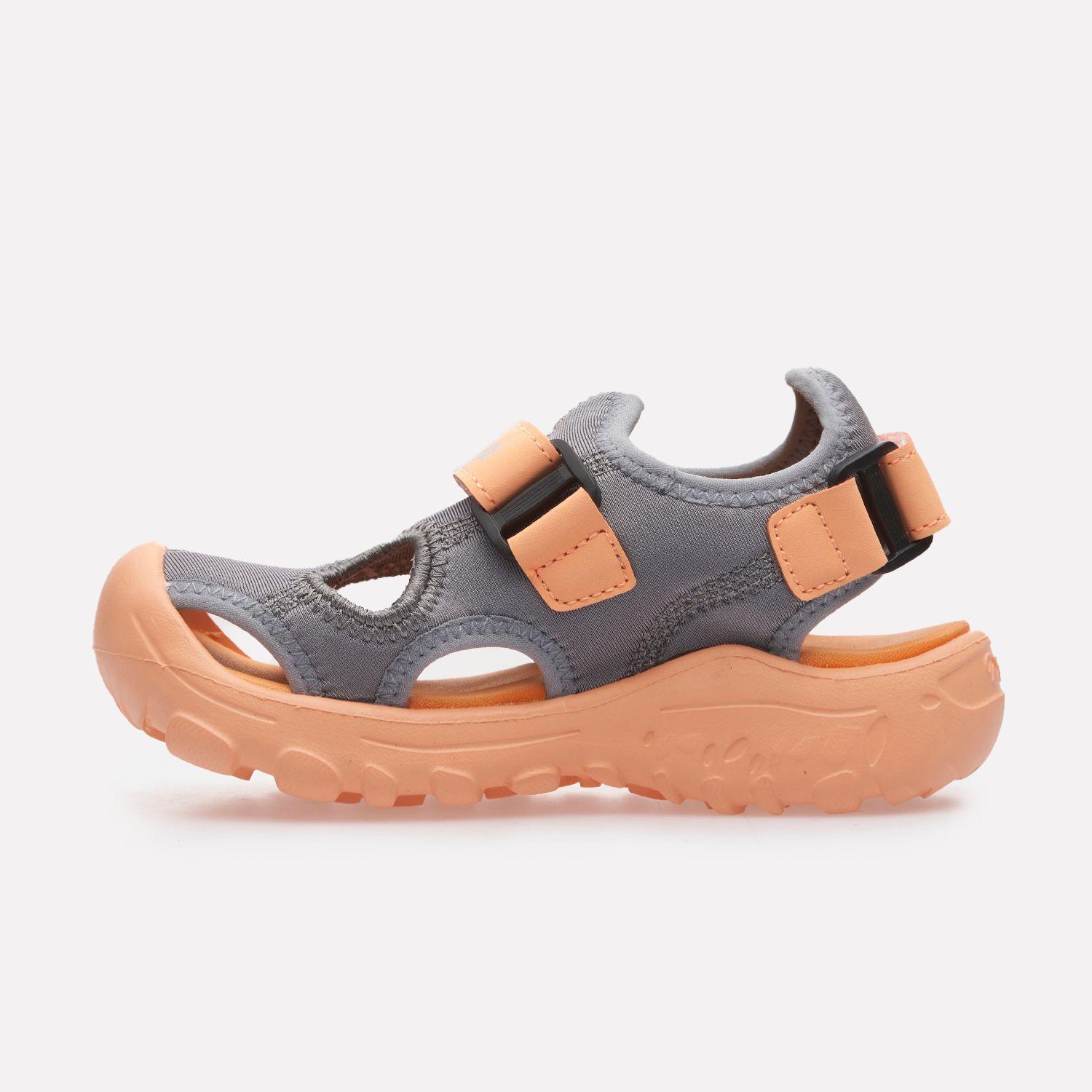 Sandalia Niña Go Out Again Kids Gris / Coral Lippi V26-2
