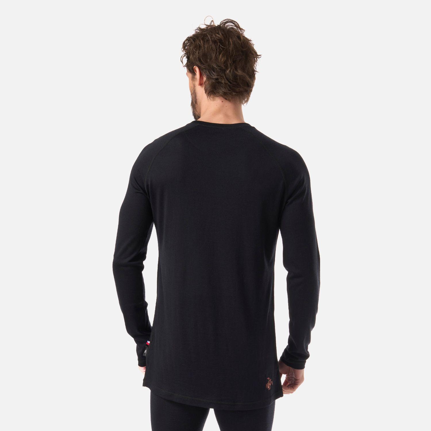 Primera Capa Hombre Carnero Top Negro Haka Honu I26-2