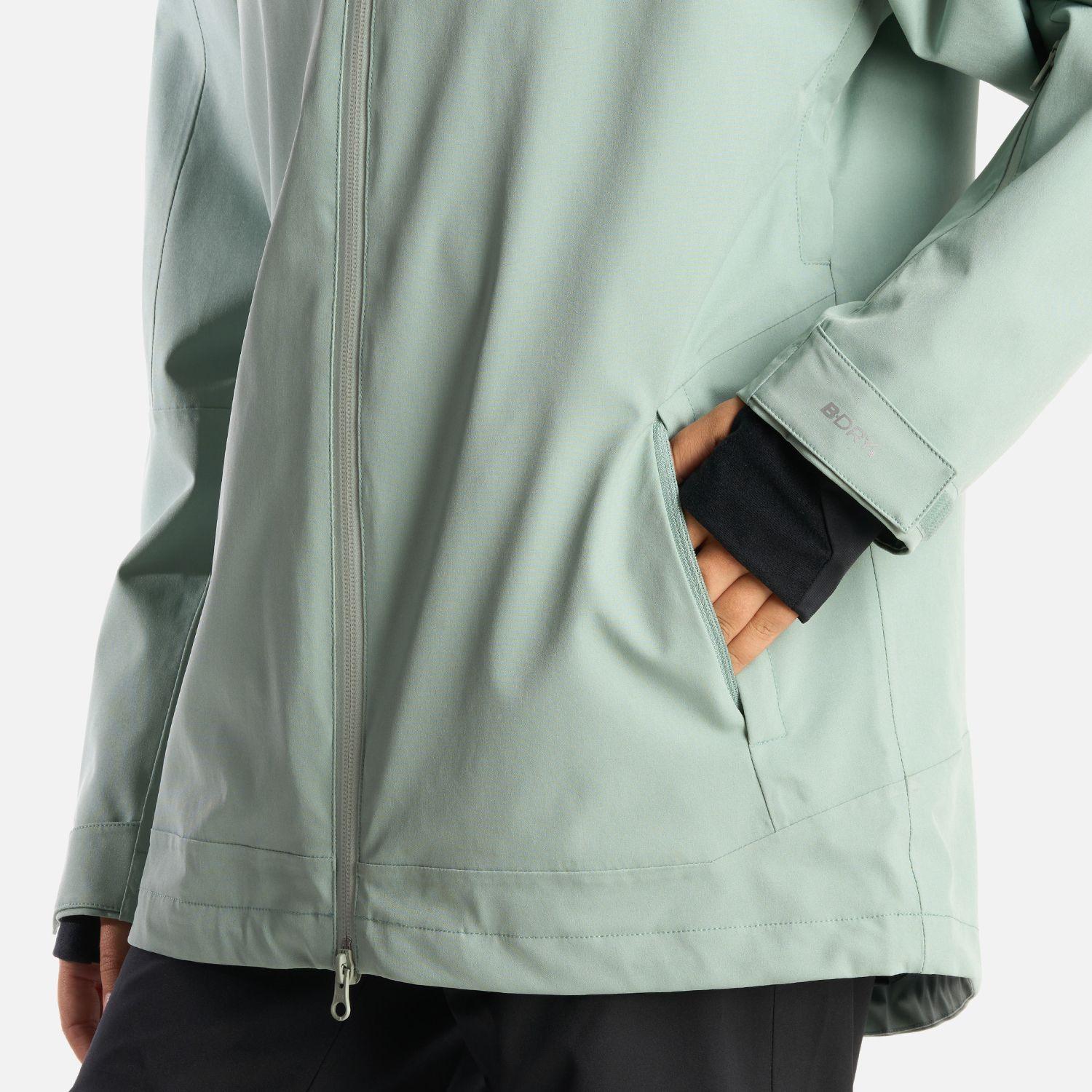 Chaqueta Teen Girl Sierra Nevada B-Dry Light Hoody Jacket Jade Lippi-8