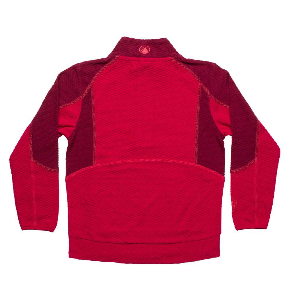 Poleron Niña Saltamontes Nano-F 14 Zip Azul Noche / Morado Claro Lippi-1