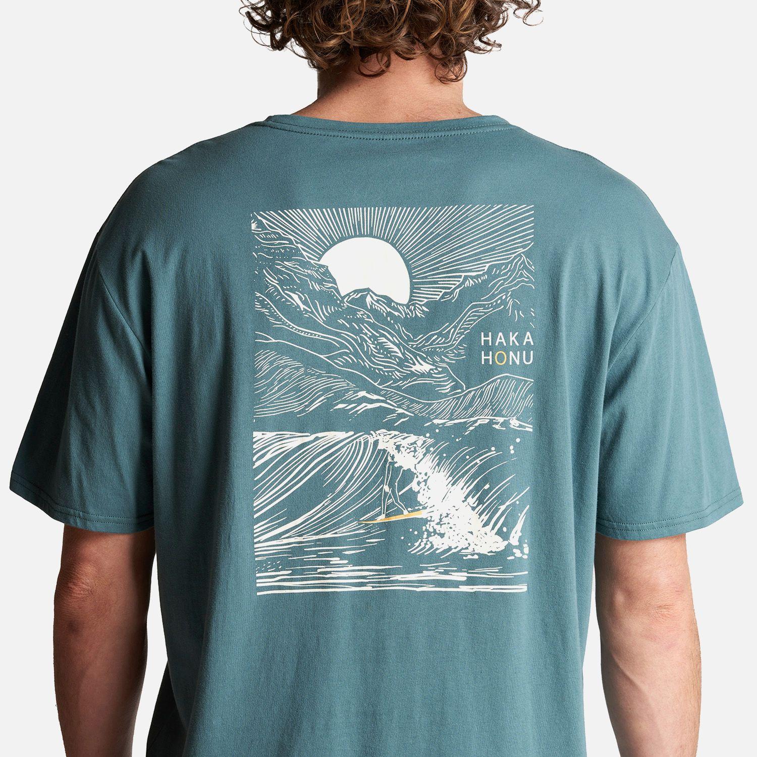 Polera Hombre Nocturna Azul Haka Honu-4