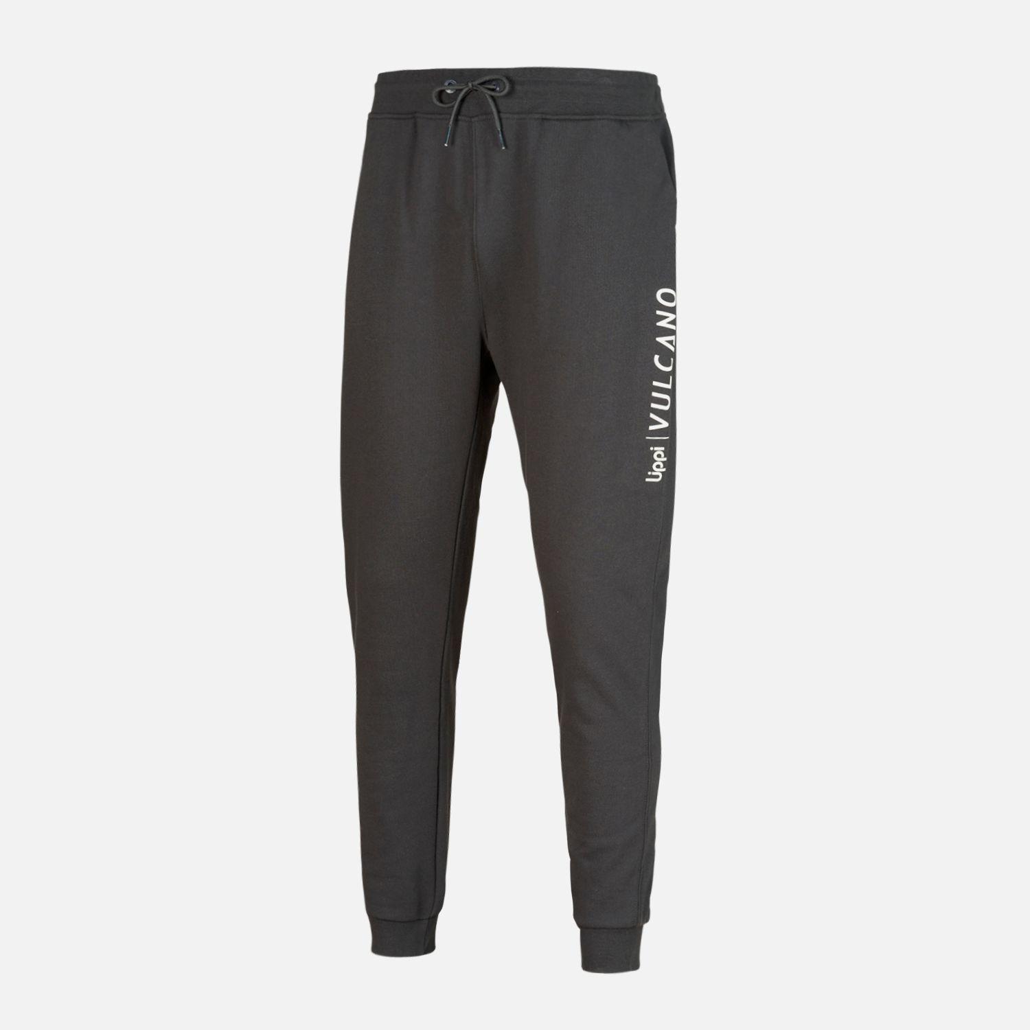 Pantalon Hombre Insigne Vulcano Cotton Pants Negro Lippi-0