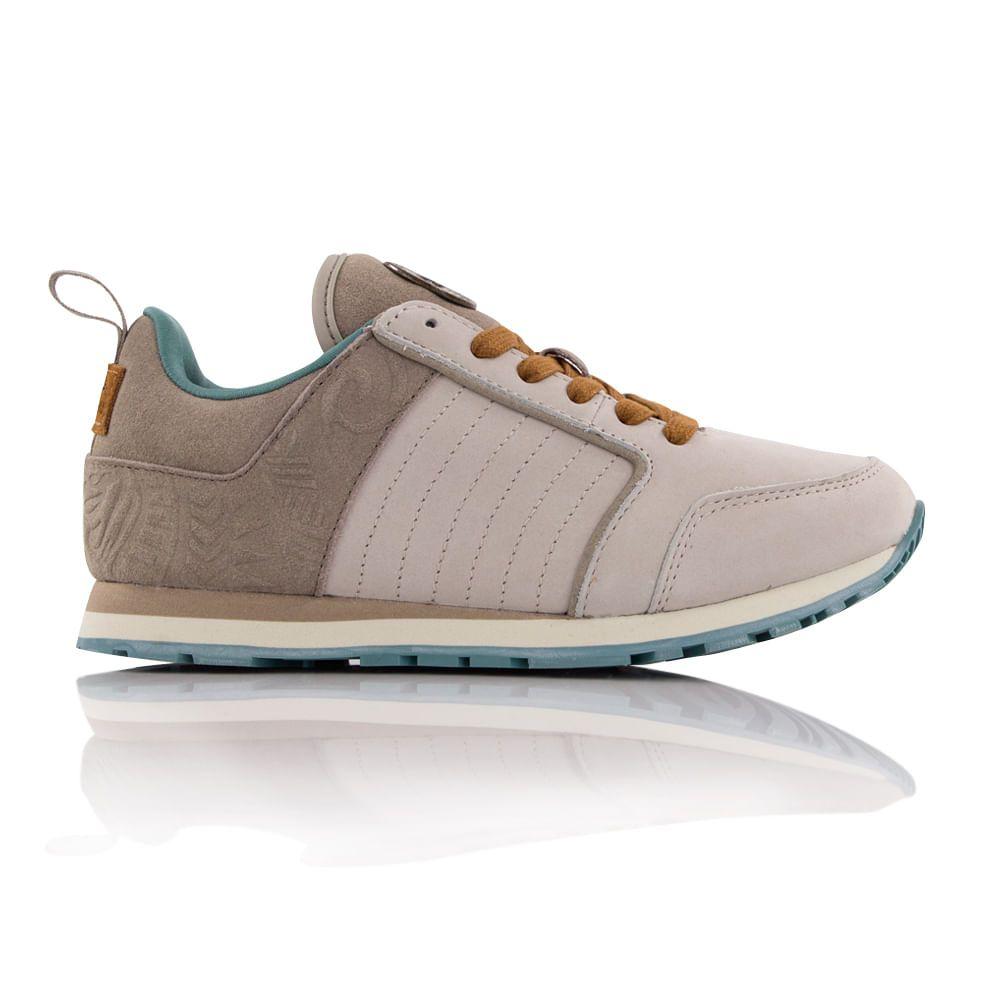 Zapatilla Mujer Tangaroa Low Gris Haka Honu-0