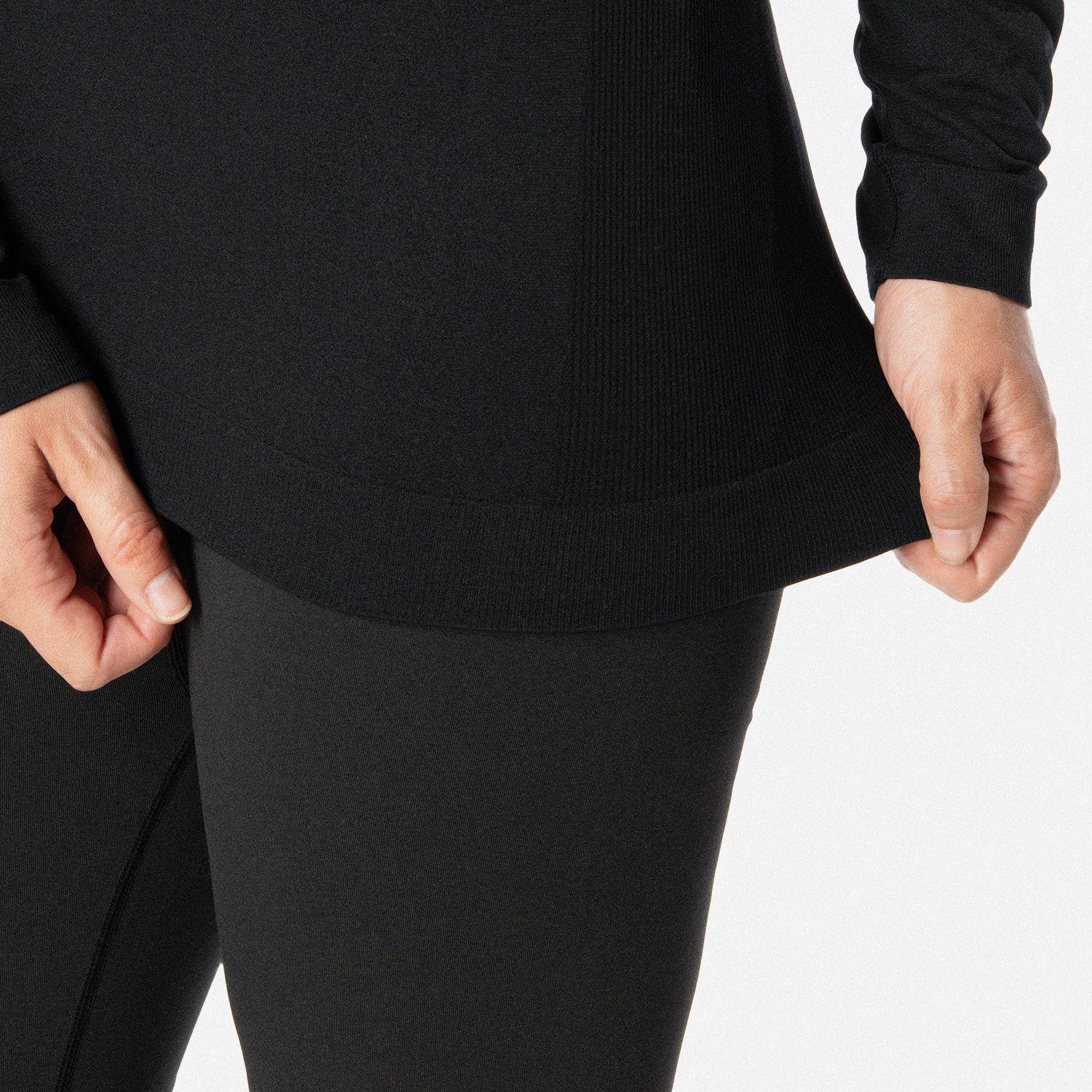 Primera Capa Mujer Skintec Active Loosefit Top Negro Lippi I26-3