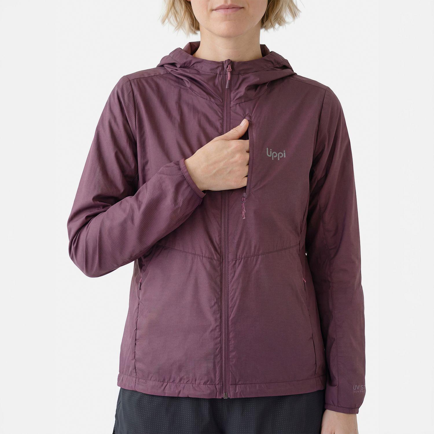 Chaqueta Mujer Nightfall SL Windbreaker Hoody Jacket Vino Lippi V27-2