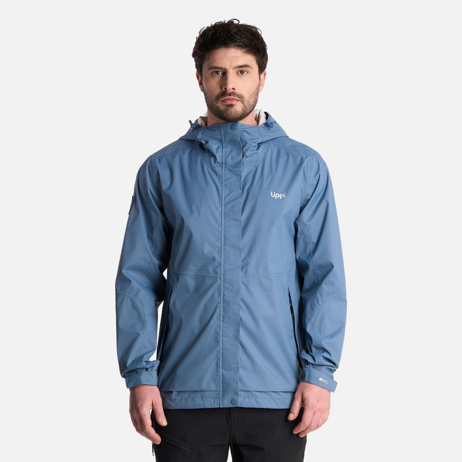 Chaqueta Hombre Blizzard B-Dry Hoody Azul Piedra Lippi-0