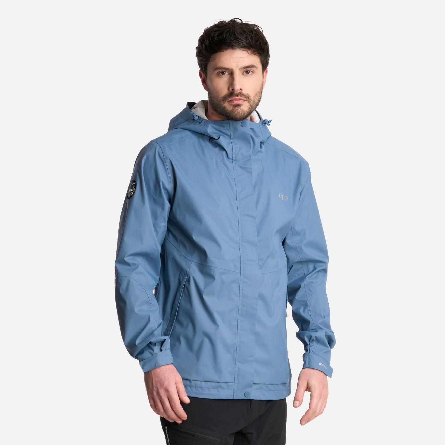 Chaqueta Hombre Blizzard B-Dry Hoody Azul Piedra Lippi-1