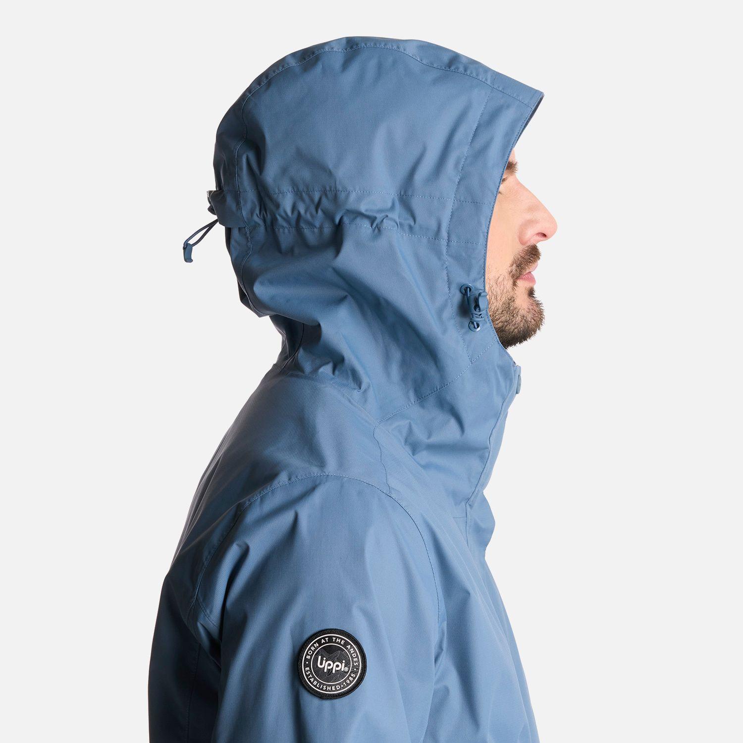 Chaqueta Hombre Blizzard B-Dry Hoody Azul Piedra Lippi-3