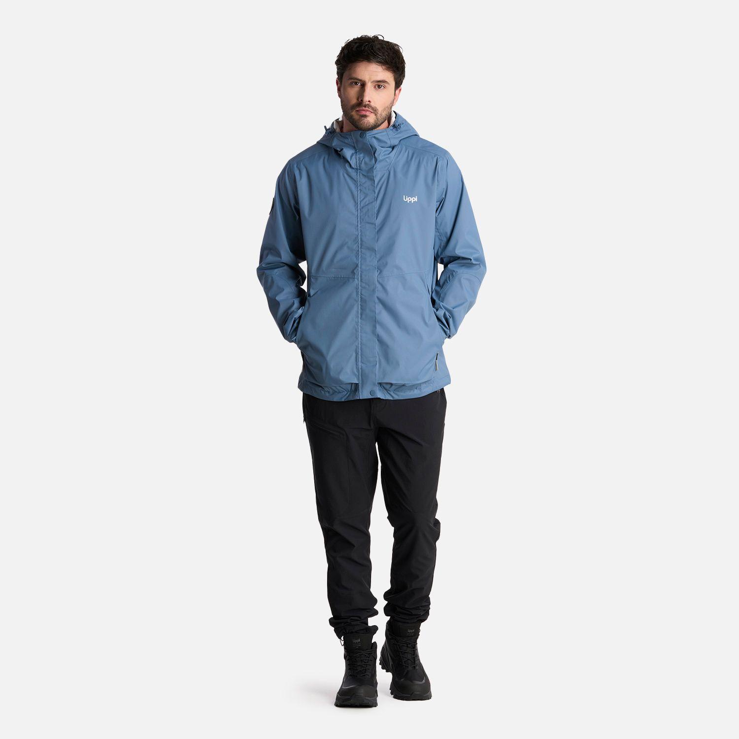 Chaqueta Hombre Blizzard B-Dry Hoody Azul Piedra Lippi-6