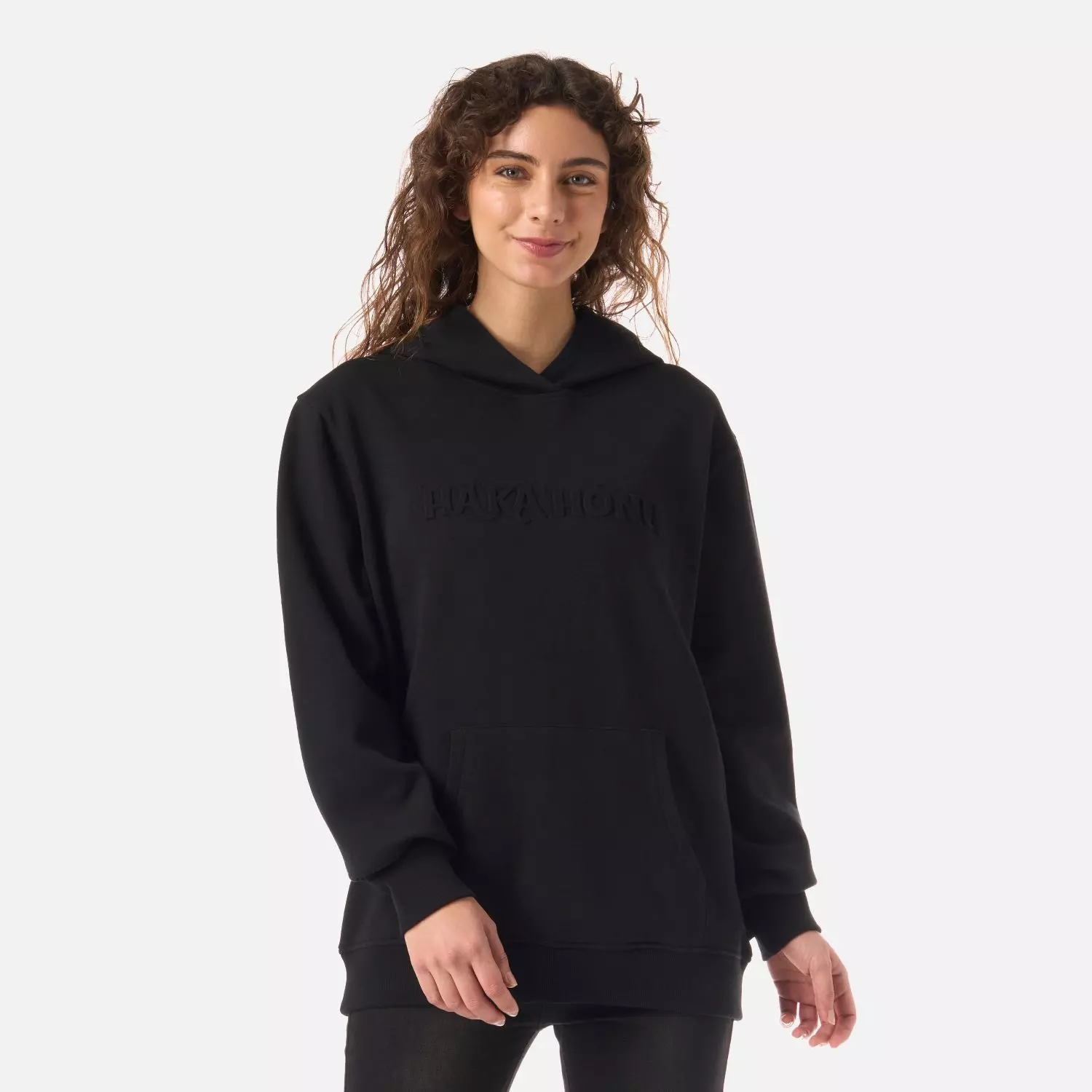 Polerón Mujer Motomami Hoody Negro Haka Honu V26-0