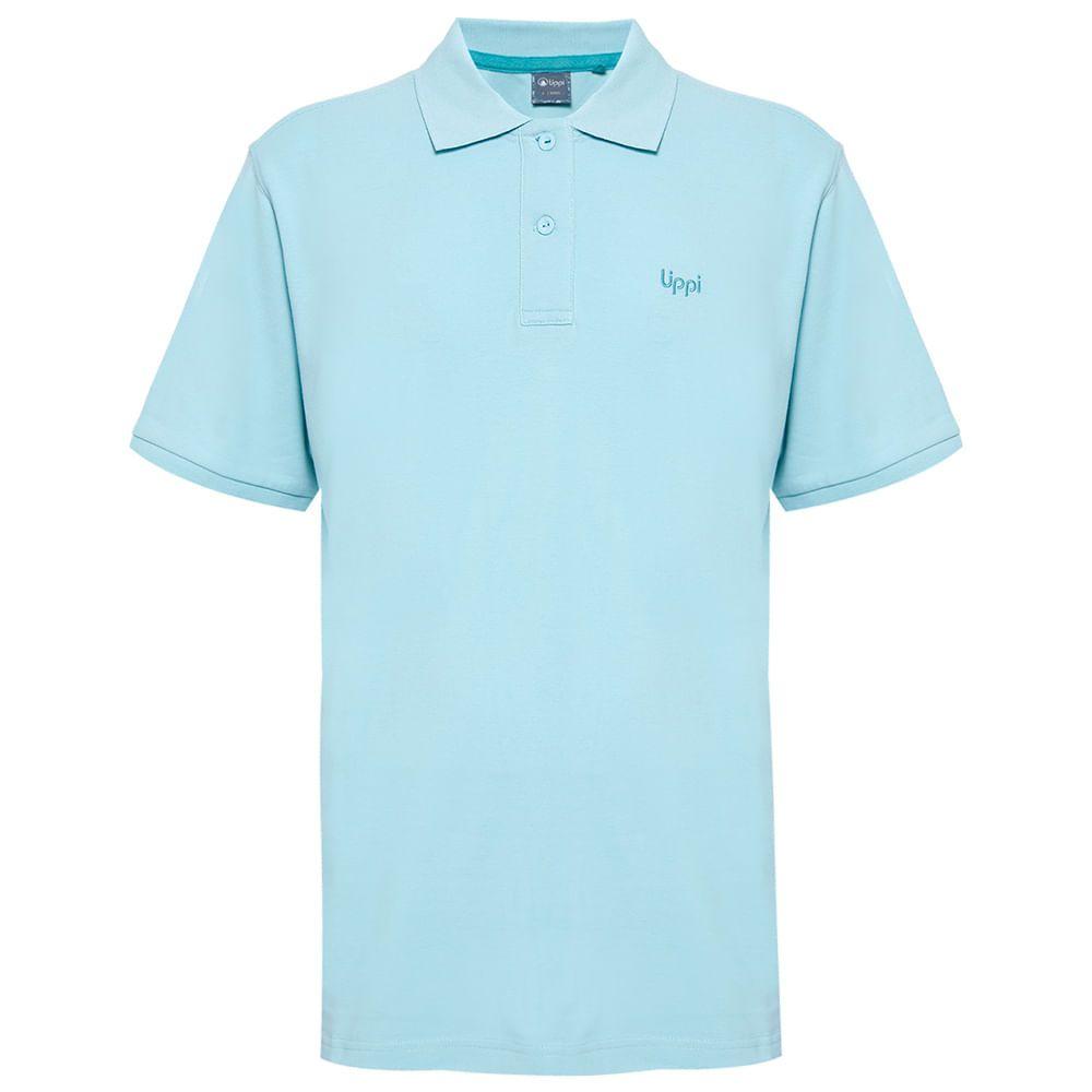Polera Hombre First Class Elastic Polo Verde Agua Lippi-0