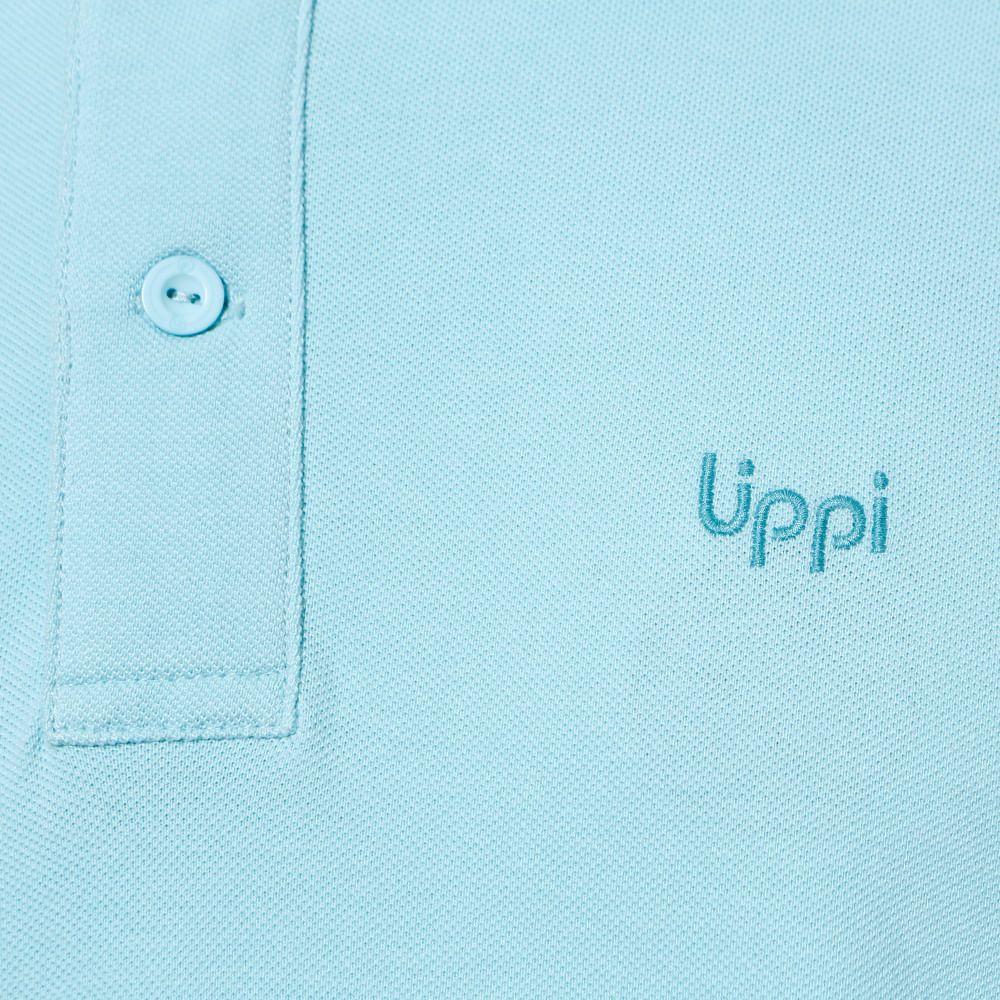 Polera Hombre First Class Elastic Polo Verde Agua Lippi-4