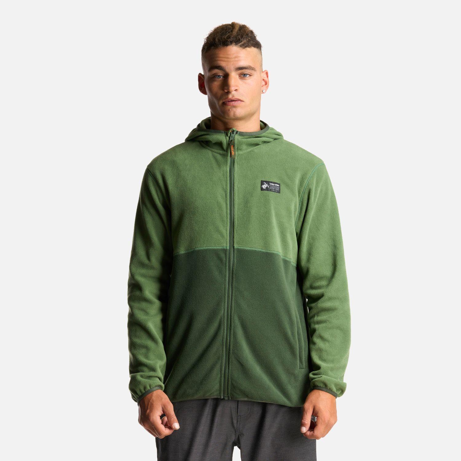 Chaqueta Hombre Corteza Verde Militar Haka Honu-2