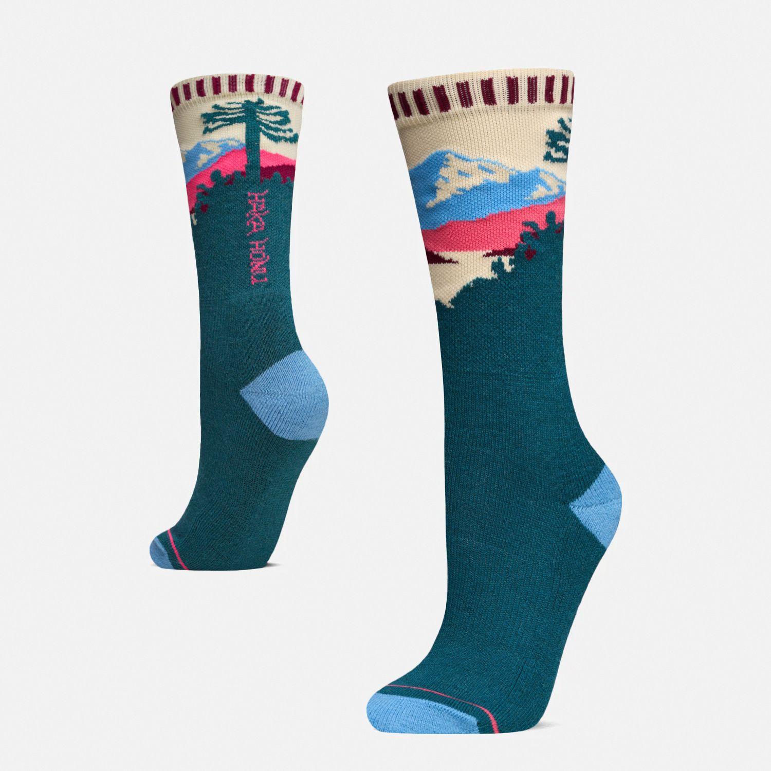 Calcetines Mujer Arriero Celeste Haka Honu I25-2