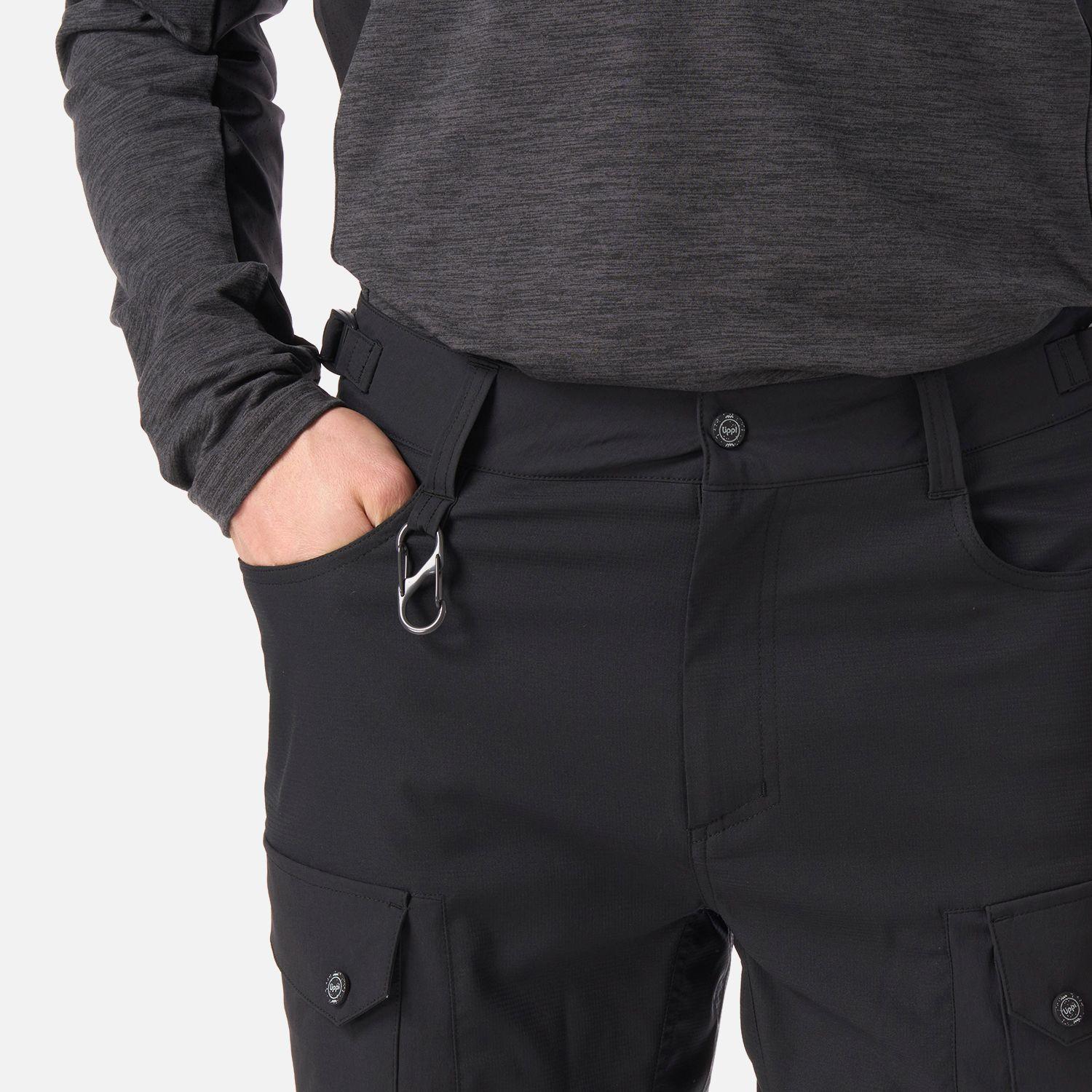 Short Hombre Lennox Q-Dry Shorts Negro Lippi V26-4