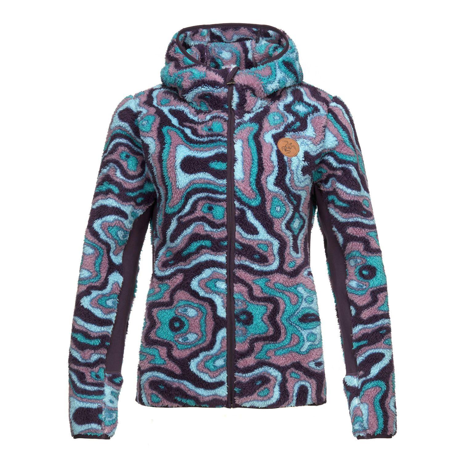 Chaqueta Mujer Calur-oso Print Turquesa Haka Honu-0