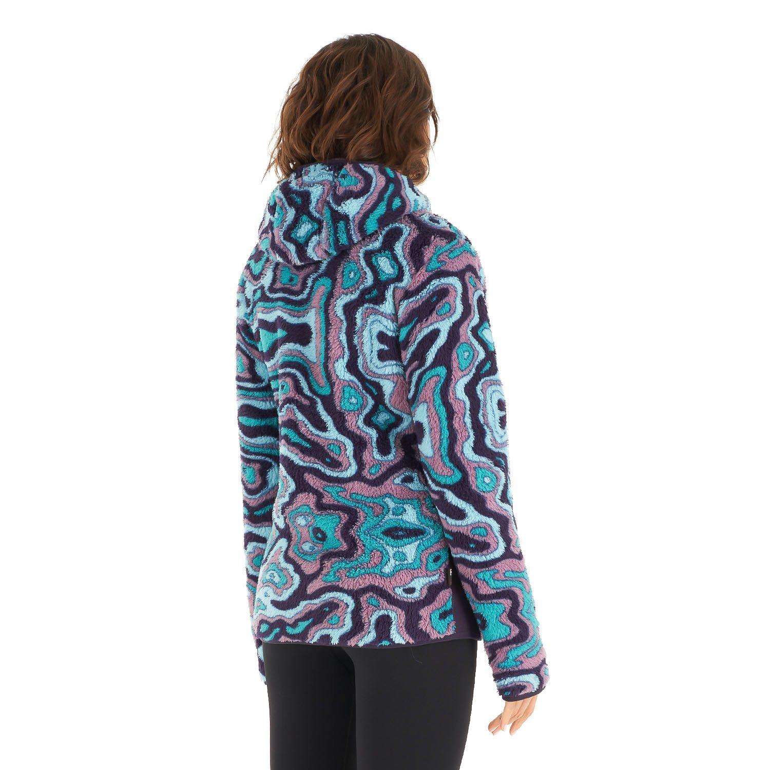 Chaqueta Mujer Calur-oso Print Turquesa Haka Honu-4