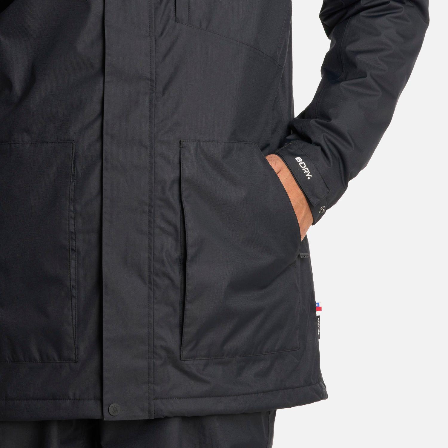 Chaqueta Hombre Terranova Negro Haka Honu-4