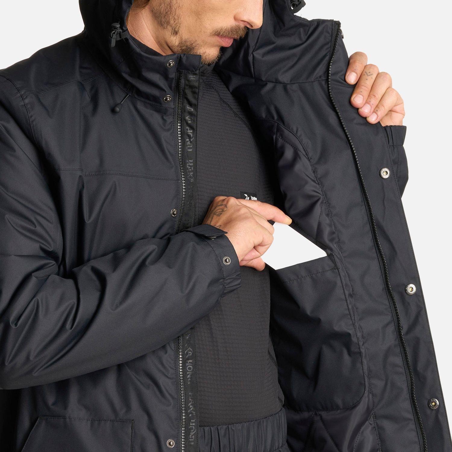 Chaqueta Hombre Terranova Negro Haka Honu-7