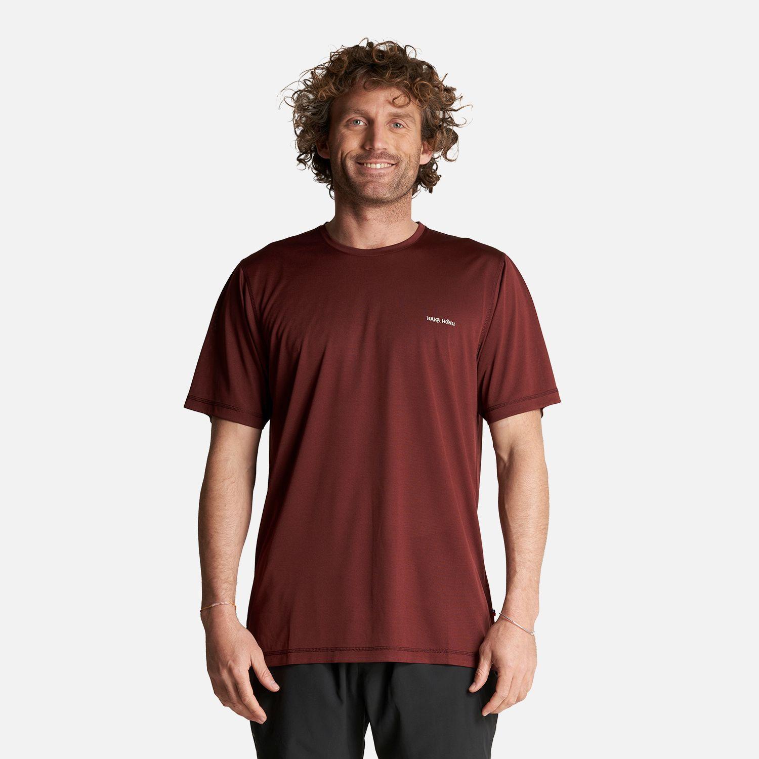 Polera Hombre Sudala Burdeo Haka Honu V23-1