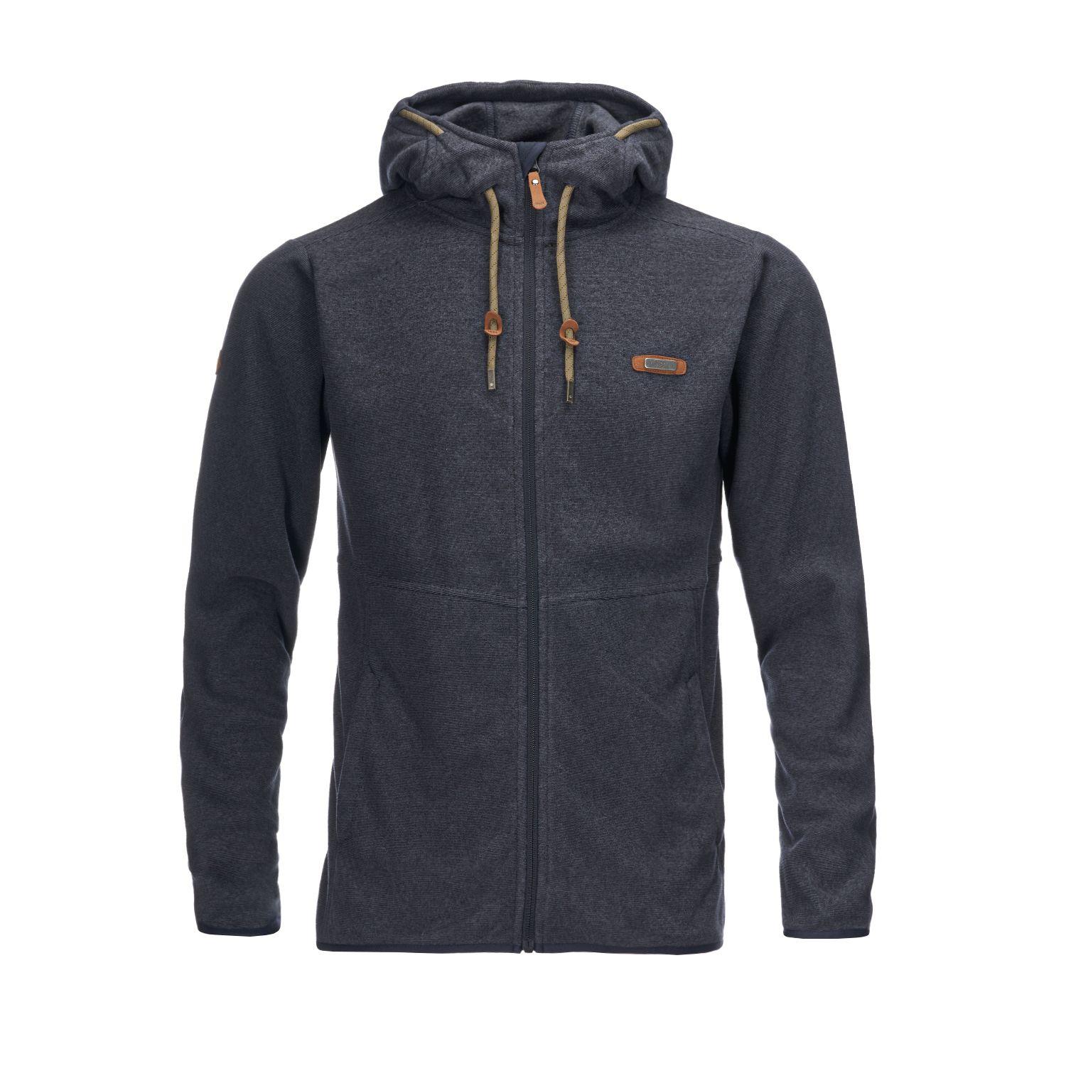 Poleron Teen Boy Stripes Nano-F Full Zip Azul Piedra Lippi-0