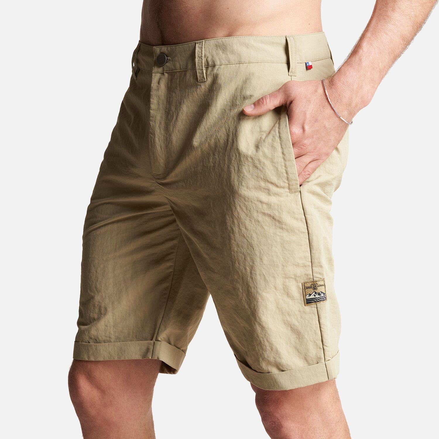 Short Hombre Triangulo de las Bermudas Beige Haka Honu V23-4