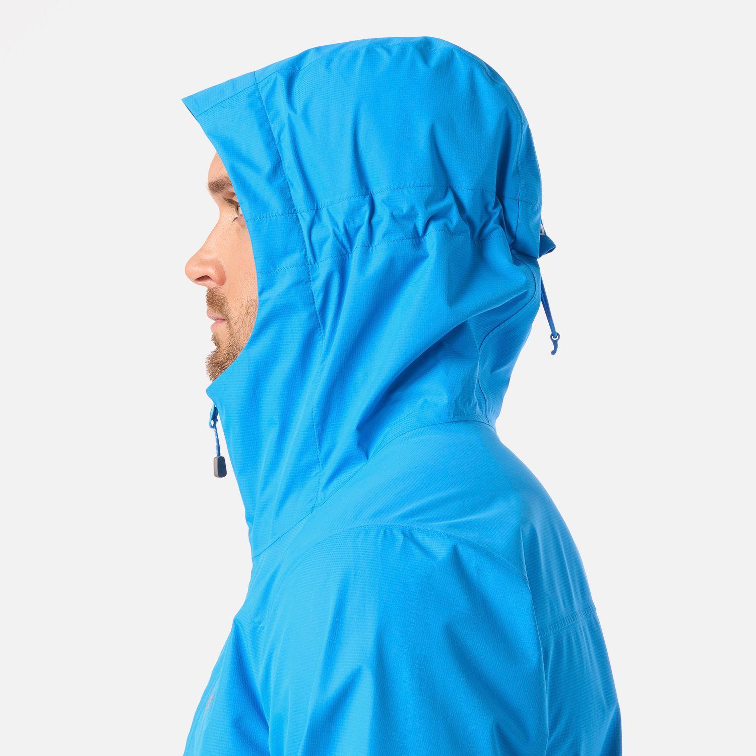 Chaqueta Hombre Shield B-Dry Hoody Jacket Azulino Lippi V26-3