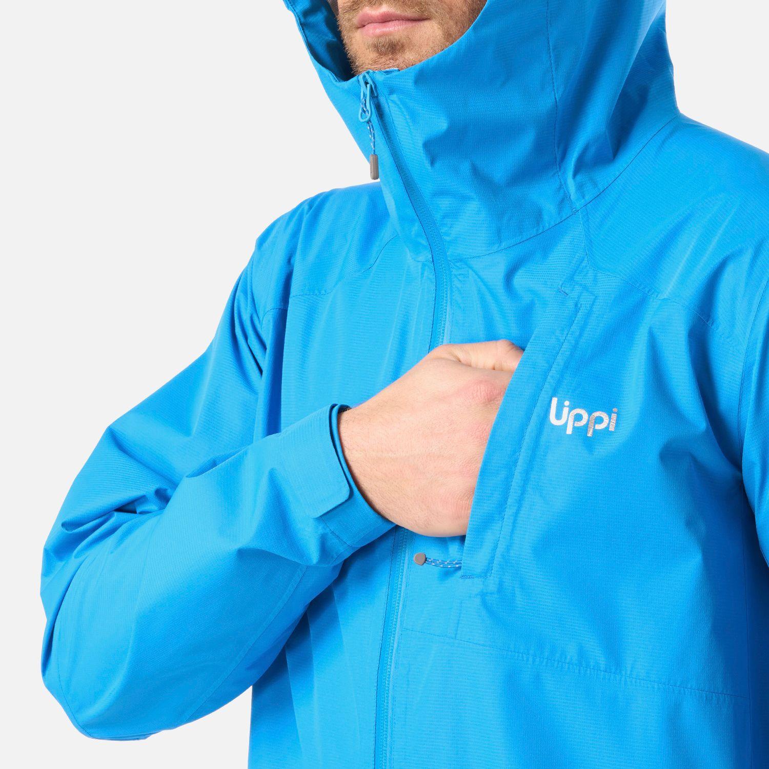 Chaqueta Hombre Shield B-Dry Hoody Jacket Azulino Lippi V26-4