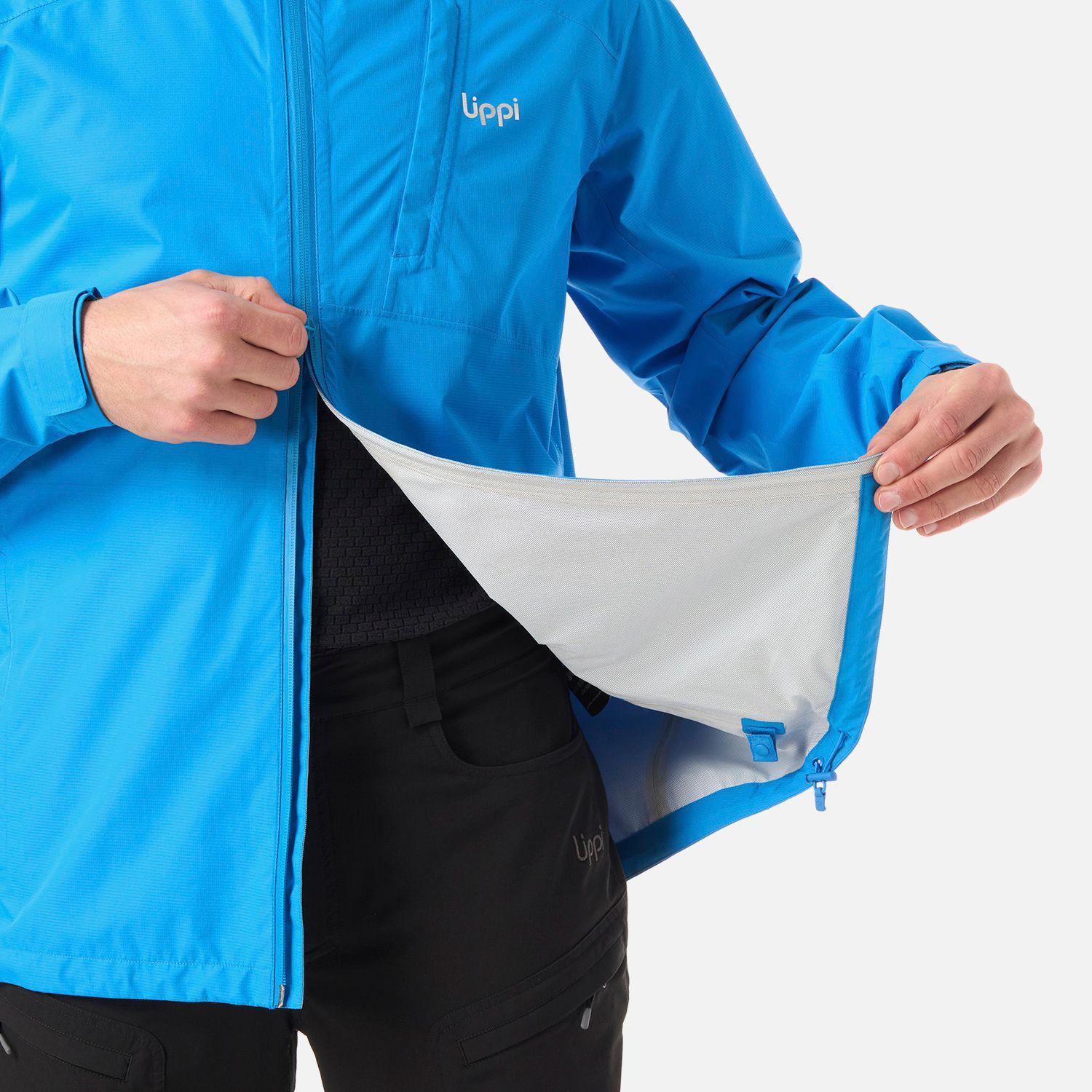 Chaqueta Hombre Shield B-Dry Hoody Jacket Azulino Lippi V26-7