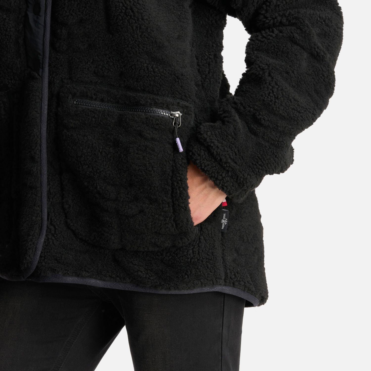 Poleron Mujer Zip-Porrito Negro Haka Honu-6