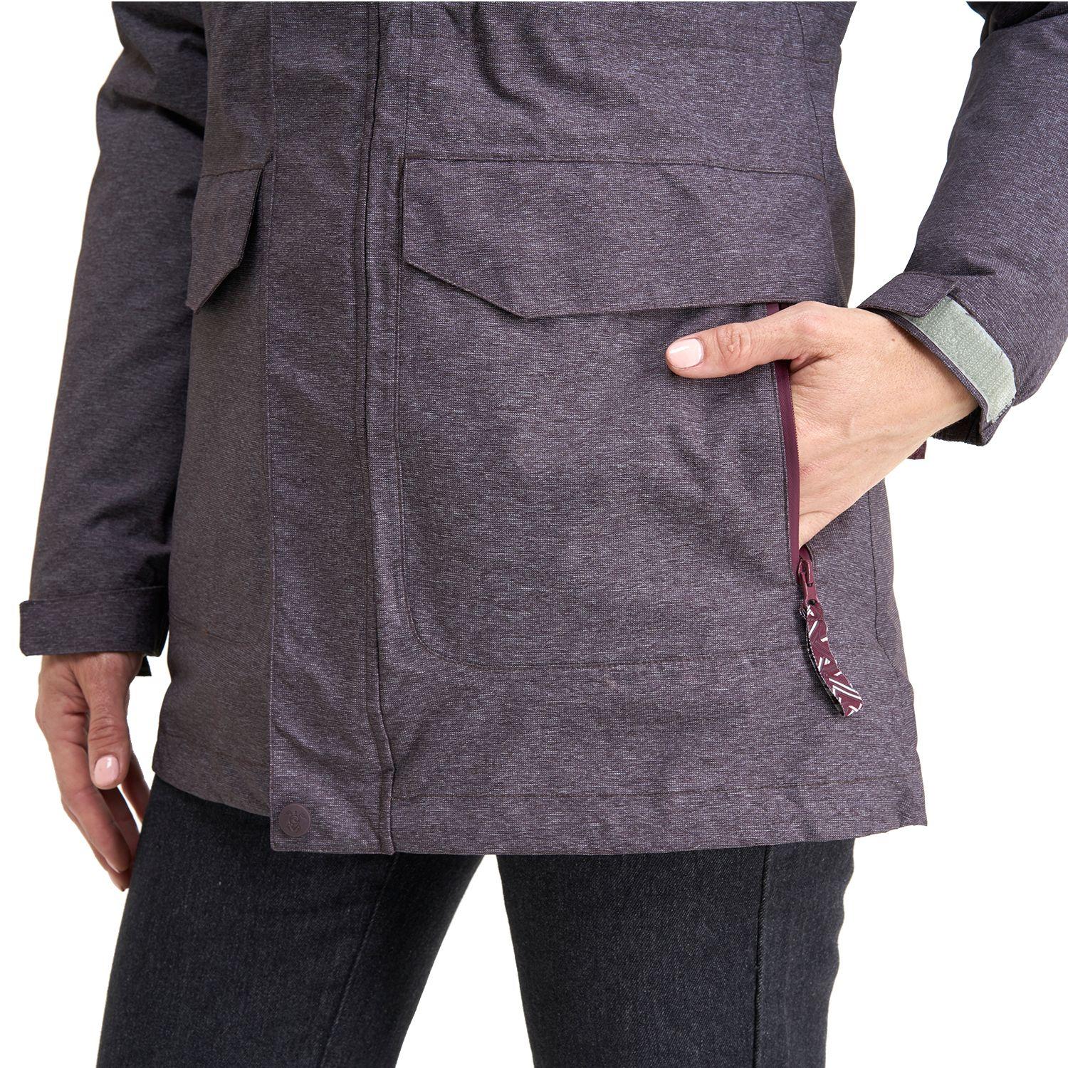 Chaqueta Mujer Perro Guapo Morado Haka Honu-3