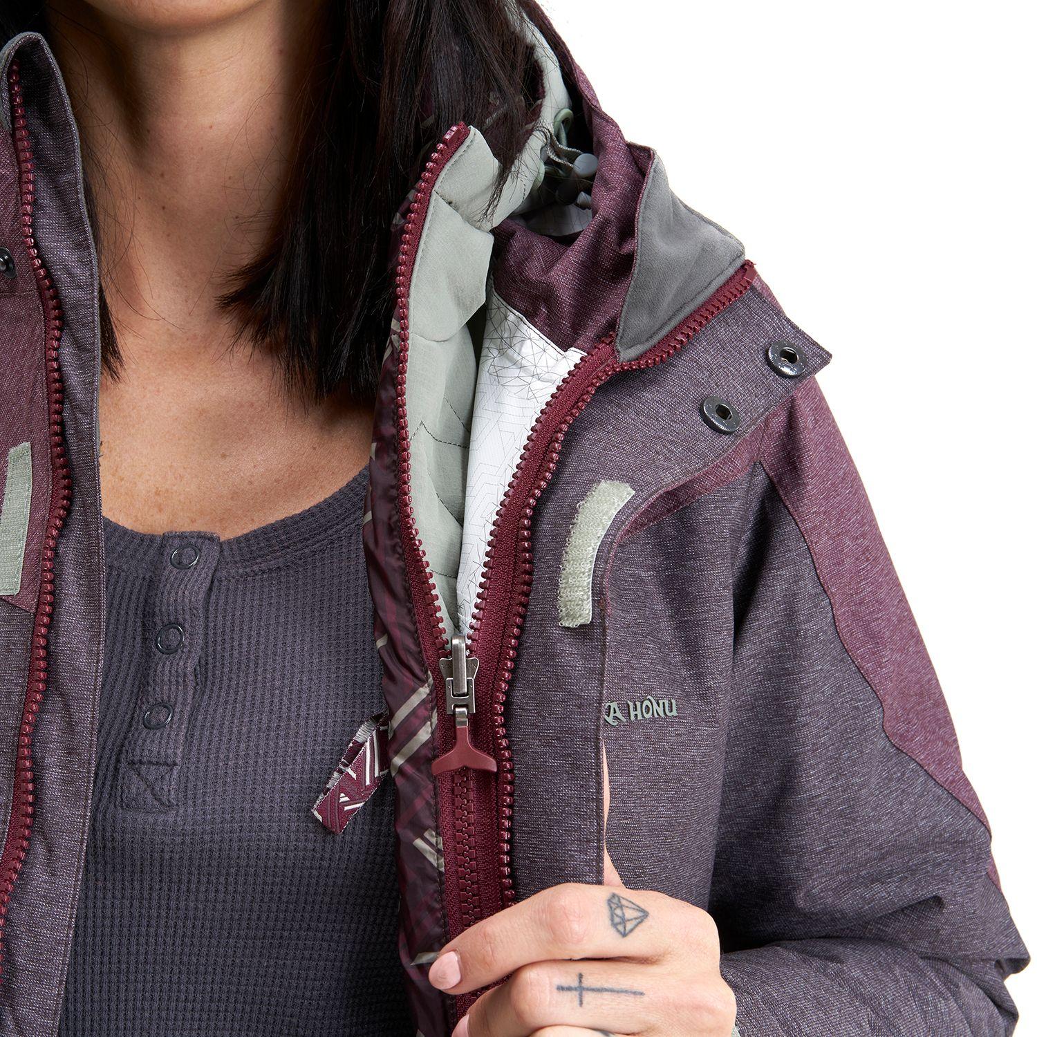 Chaqueta Mujer Perro Guapo Morado Haka Honu-4