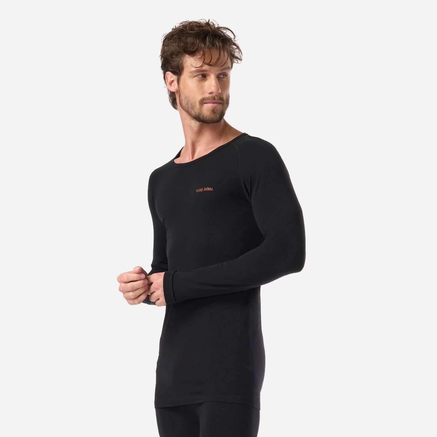 Primera Capa Hombre Puma Austral Top Negro Haka Honu V26-1