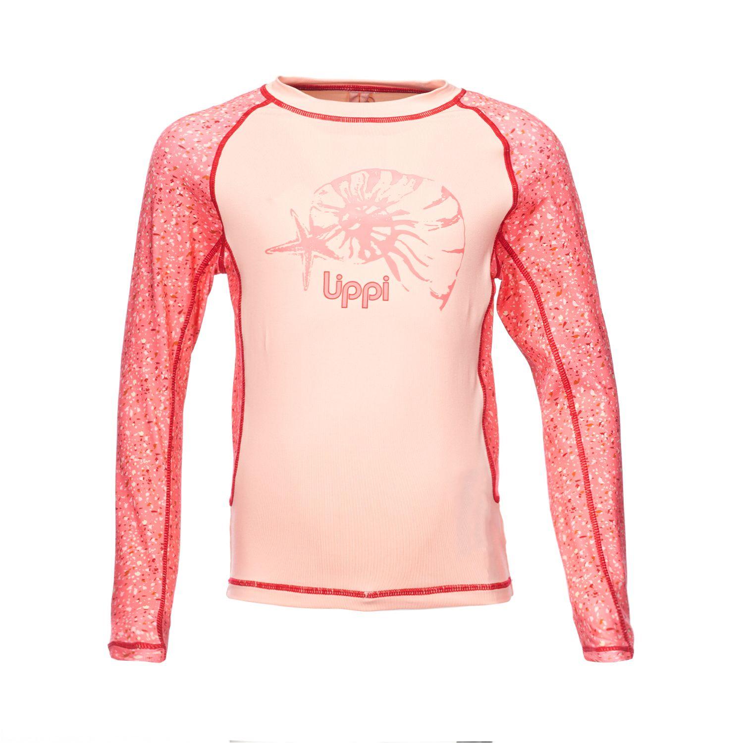 Traje de Baño Niña Sun Pro Long Sleeve T-Shirt Print Coral Lippi-0